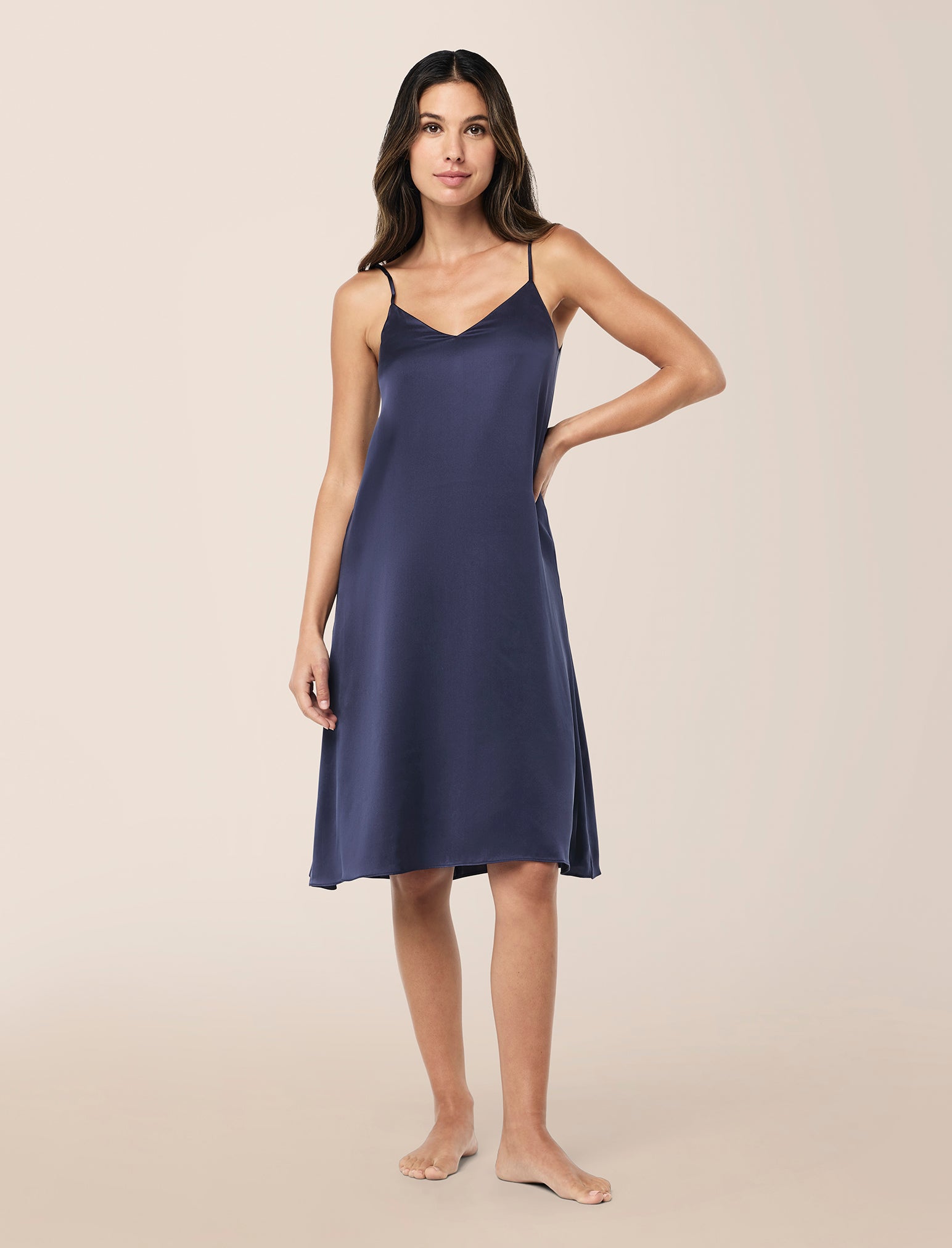 Audrey Washable Silk Slip Nightgown