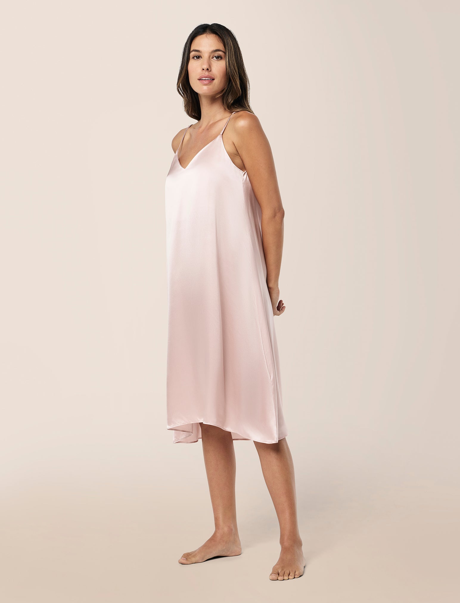 Audrey Washable Silk Slip Nightgown