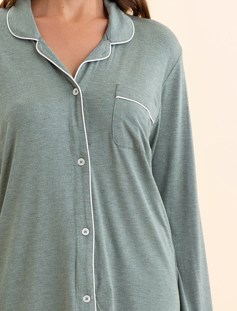 Kate Modal Soft Full Length PJ Set