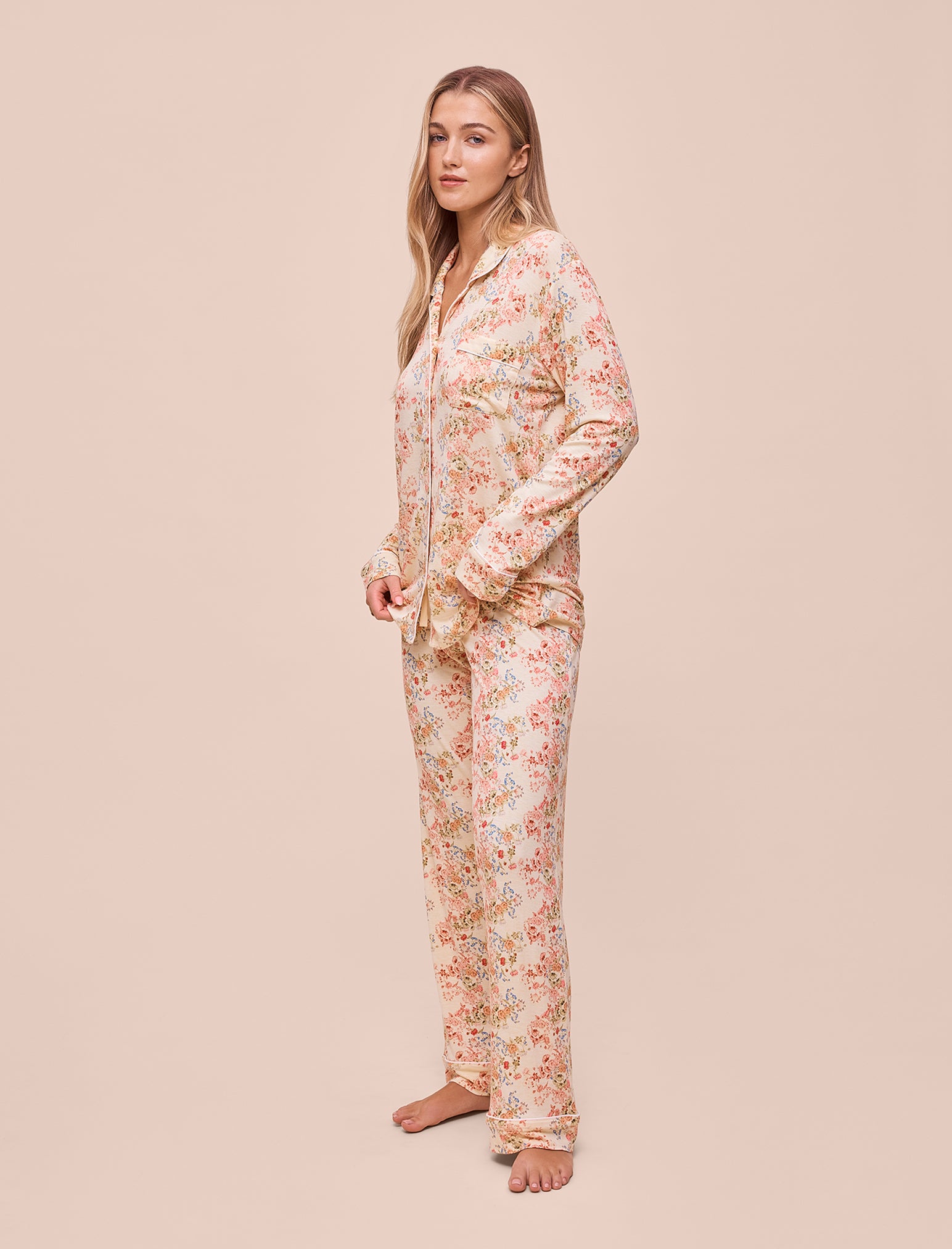 Kate Modal Soft Full Length PJ Set