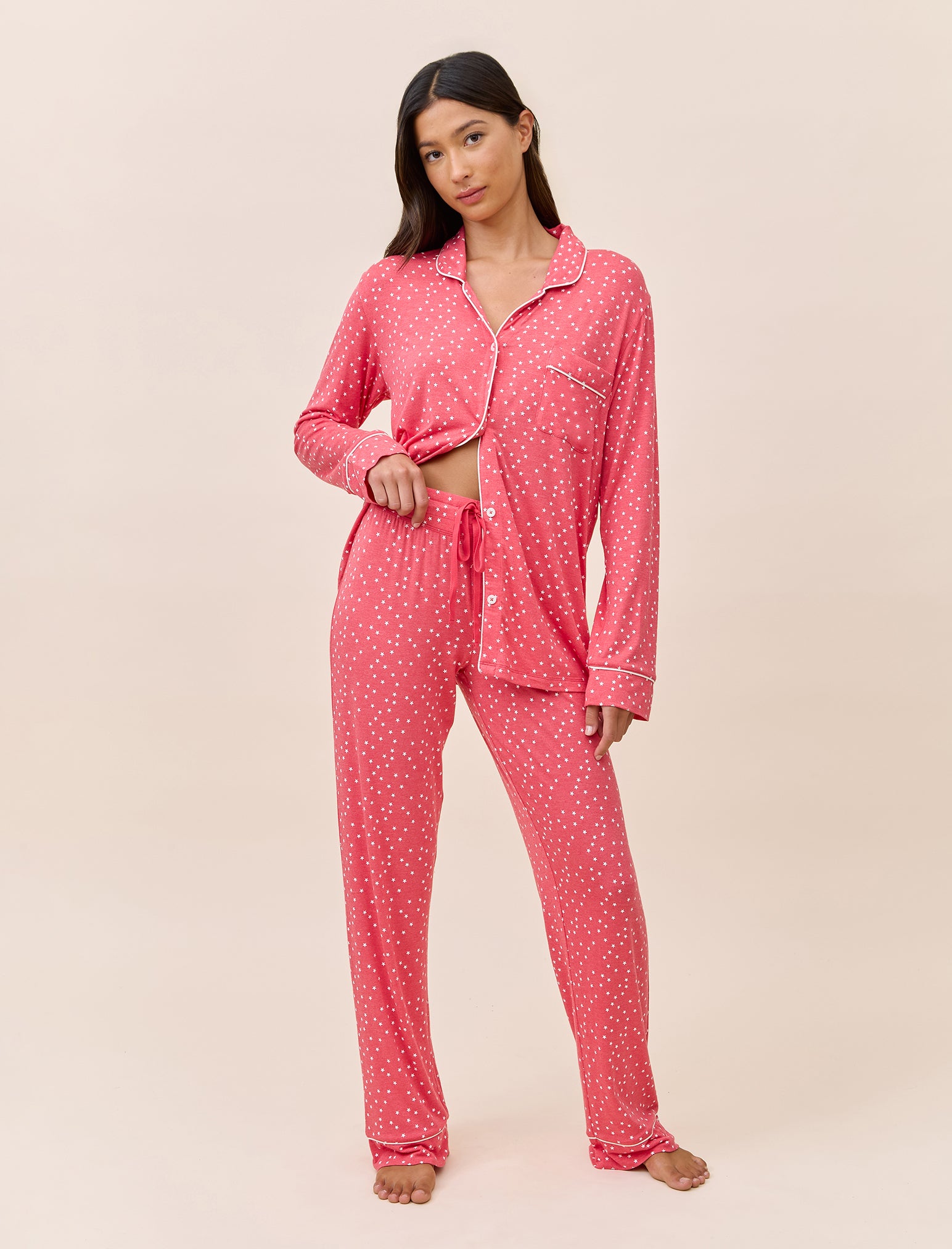 Kate Modal Soft Full Length PJ Set