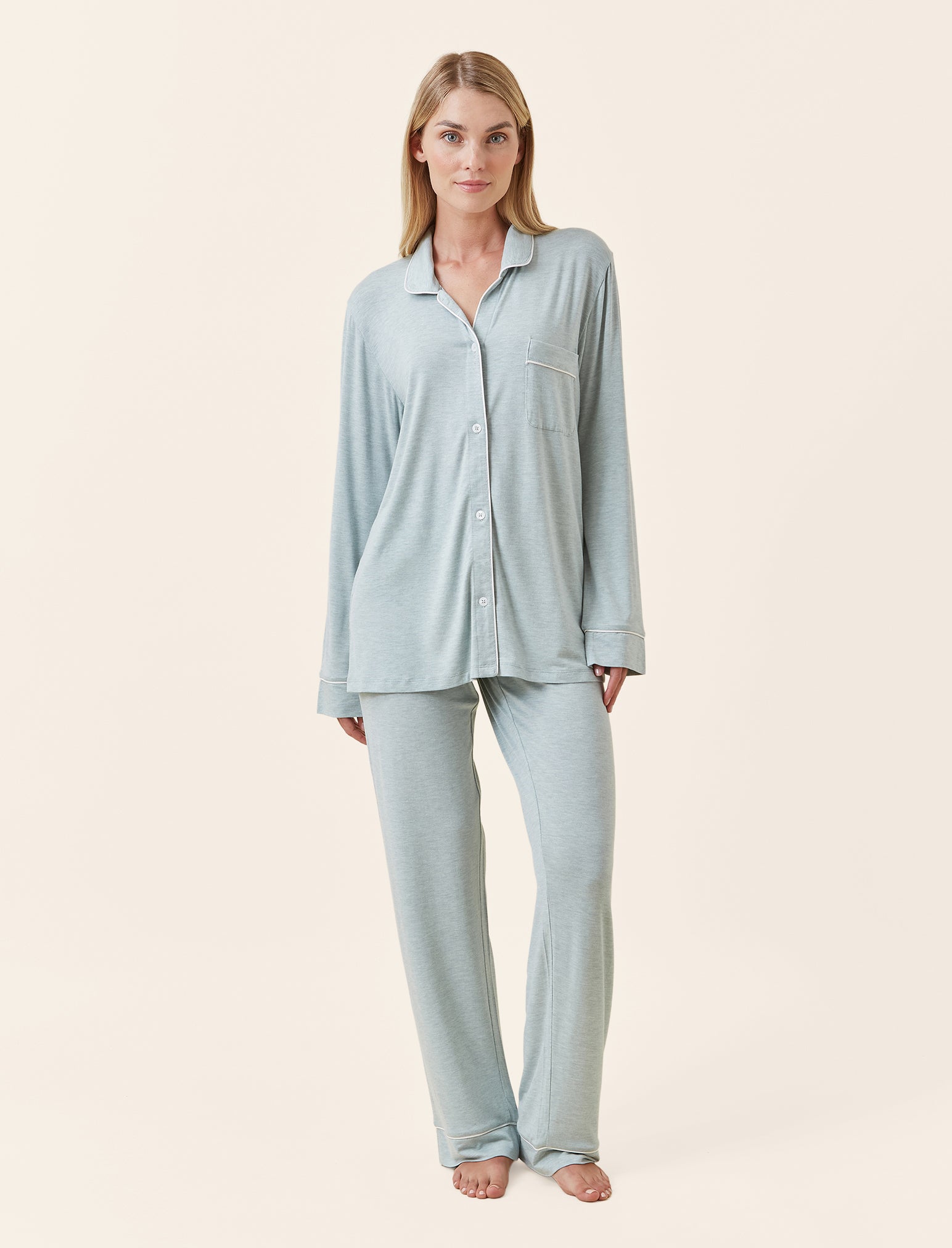 Kate Modal Soft Full Length PJ Set