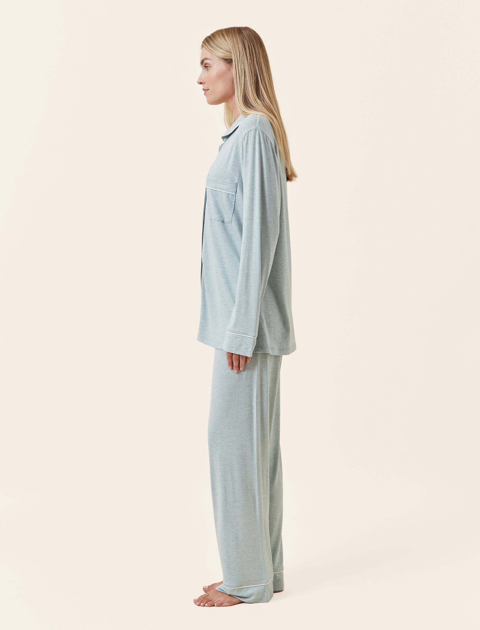 Kate Modal Soft Full Length PJ Set