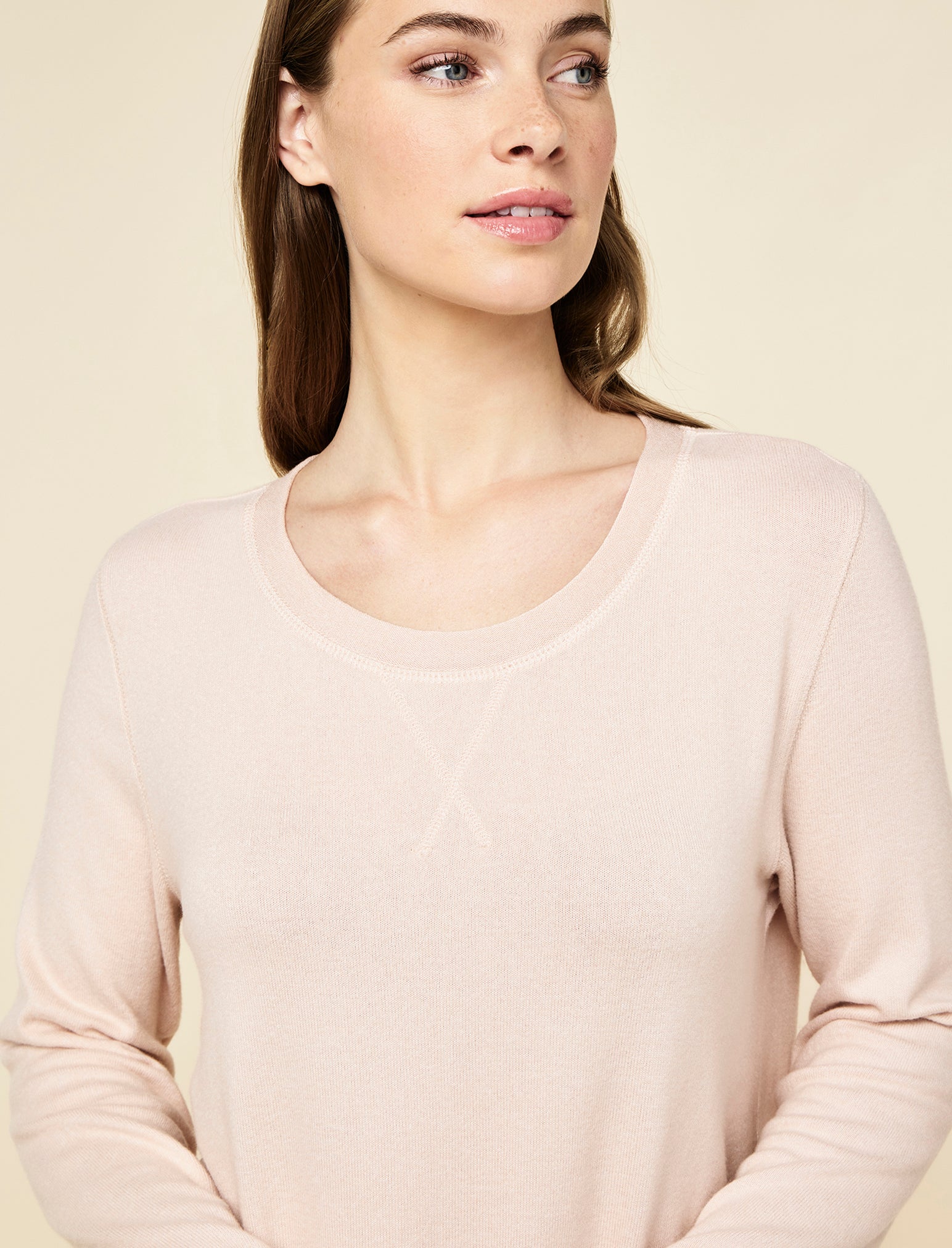 Feather Soft Long Sleeve Top and Jogger Set