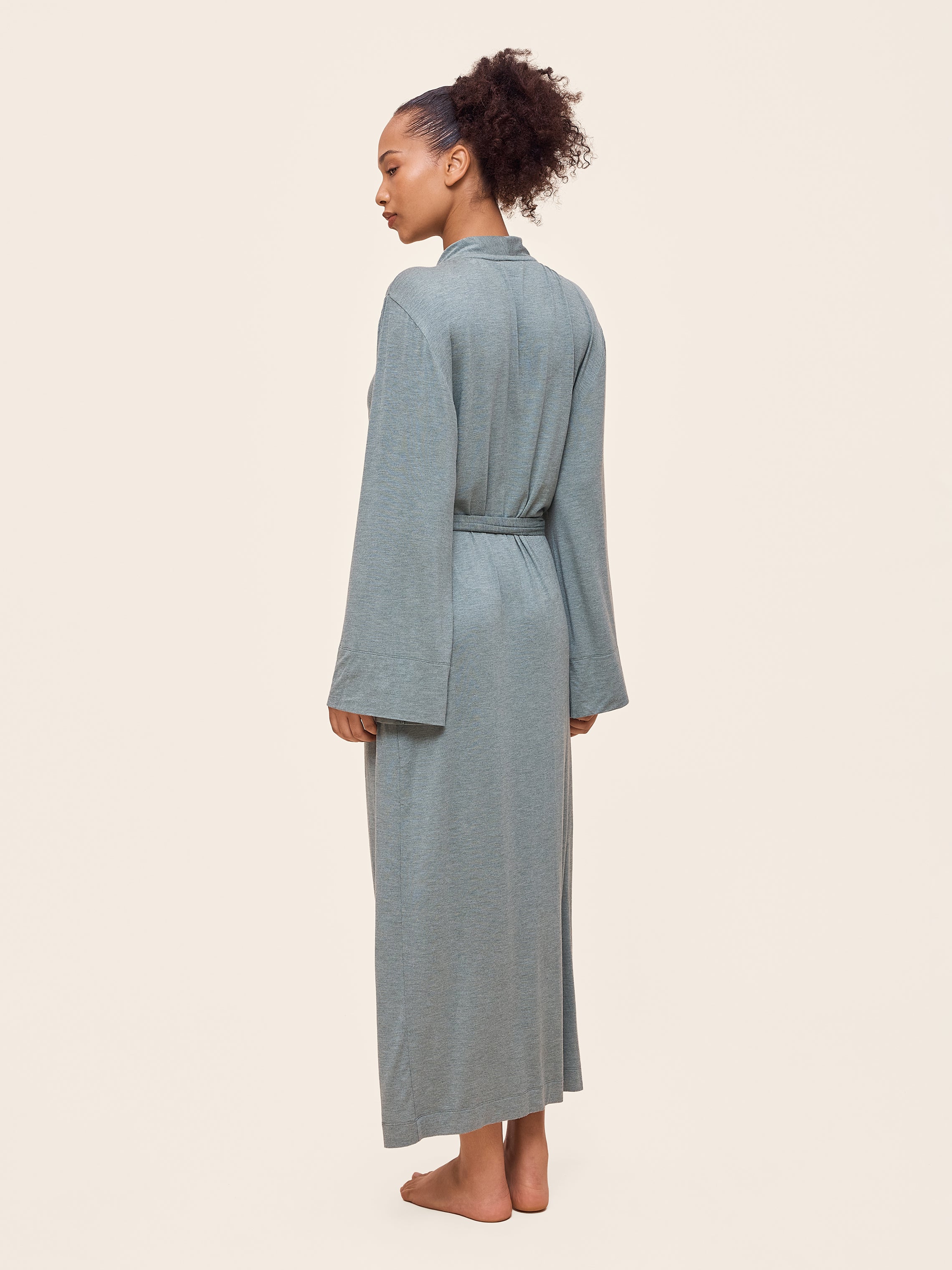 Kate Modal Soft Maxi Robe