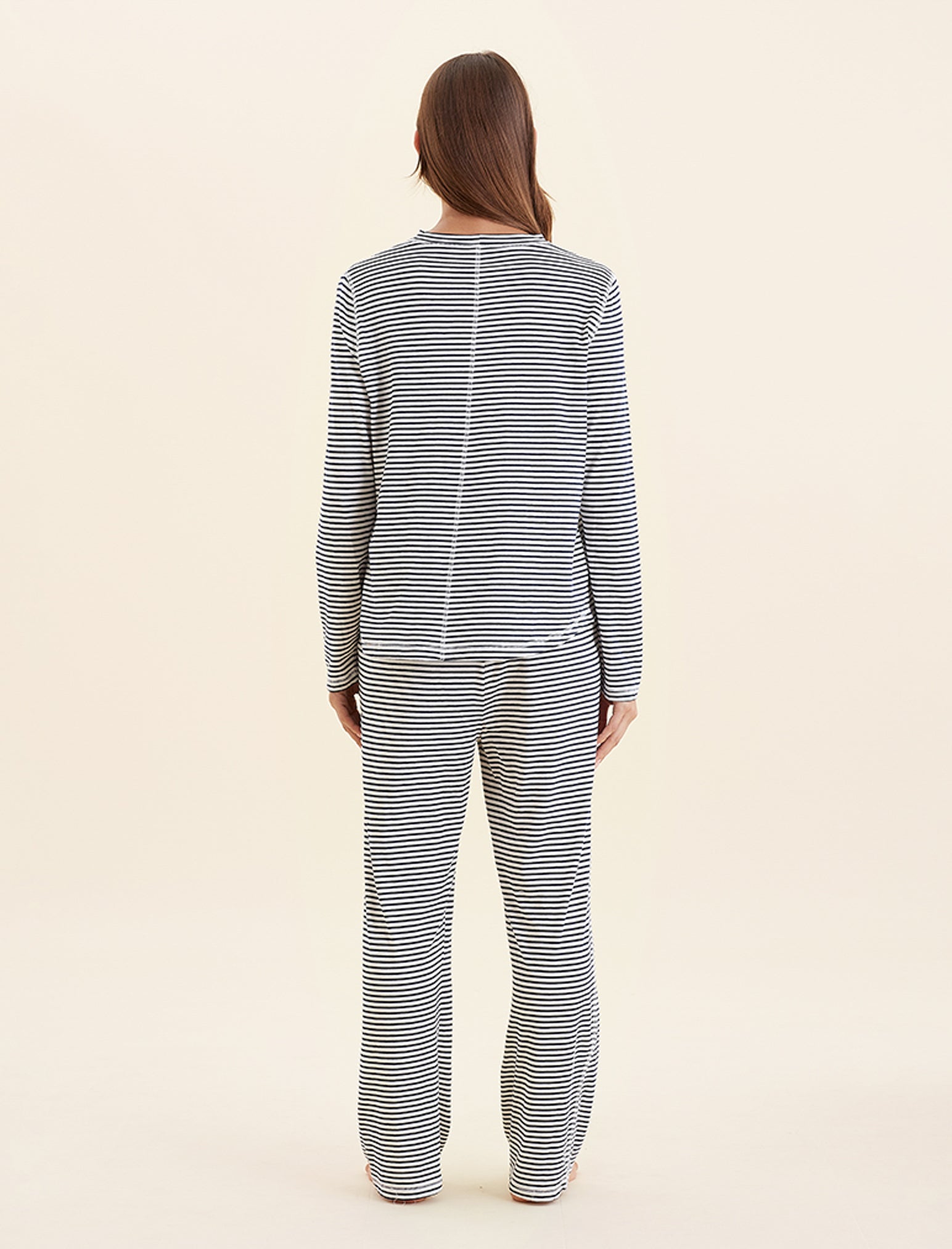 Jada Organic Cotton Knit Long Sleeve Tee