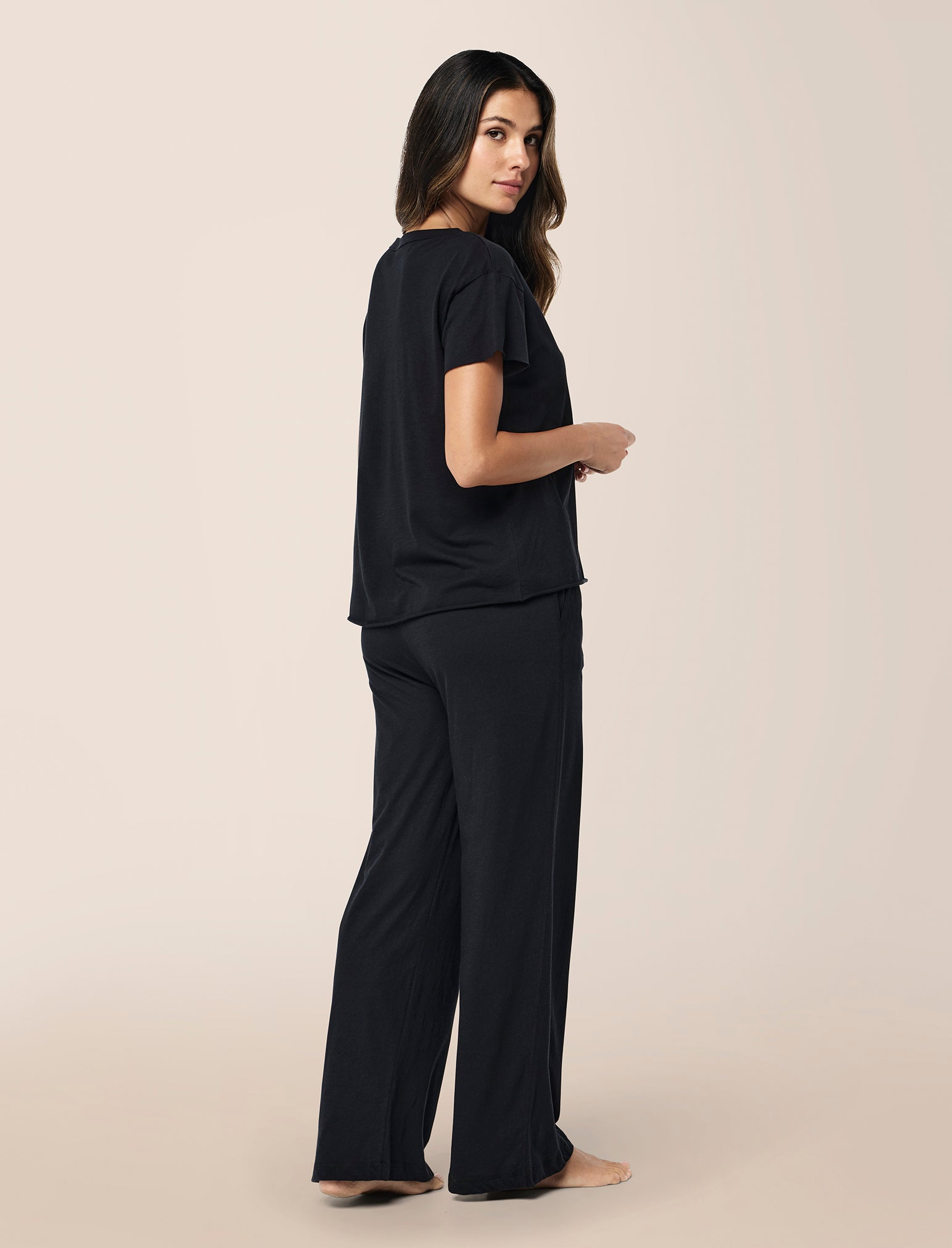 Jada Organic Cotton Knit Boxy Tee