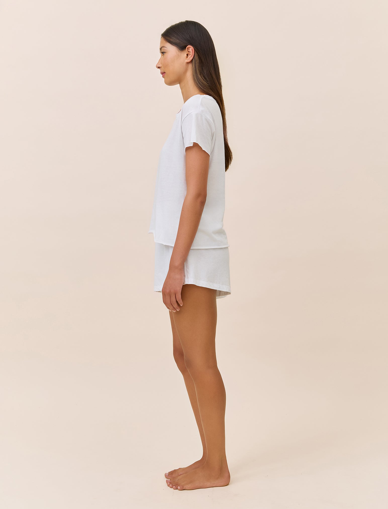 Jada Organic Cotton Knit Boxy Tee