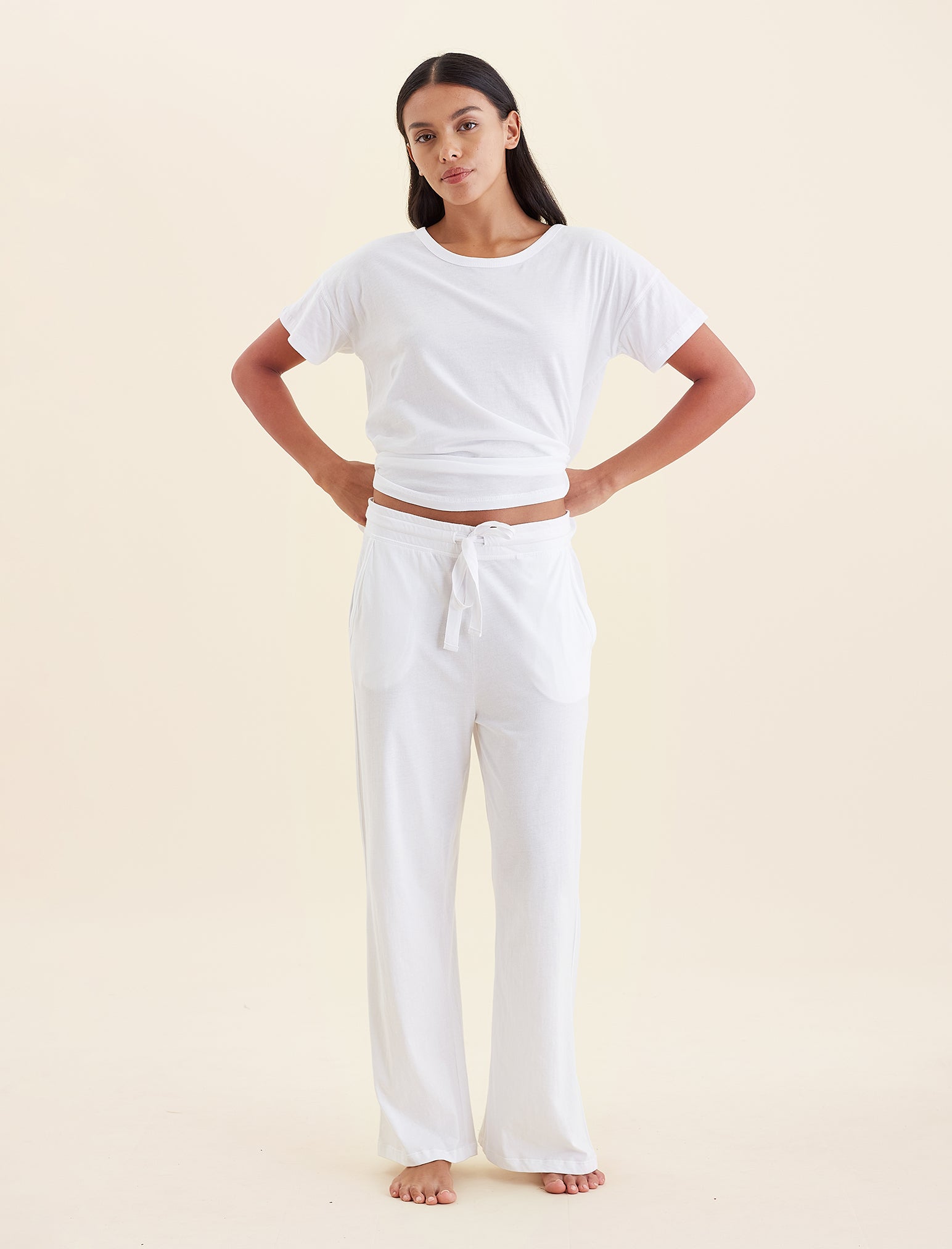 Jada Organic Cotton Wide Leg Pant