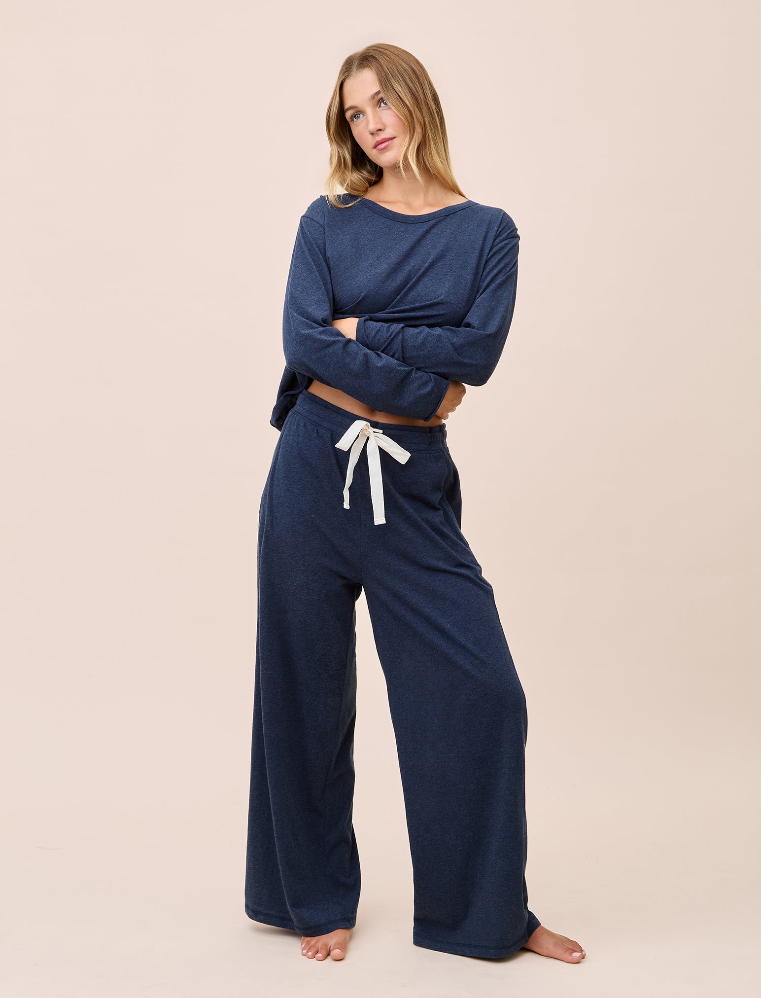 Jada Organic Cotton Wide Leg Pant