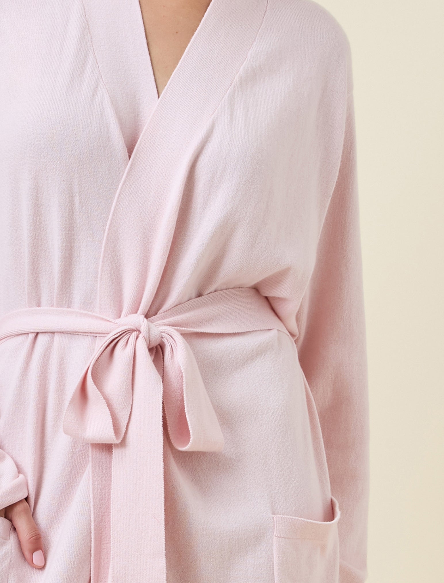 Cotton Cashmere Maxi Robe