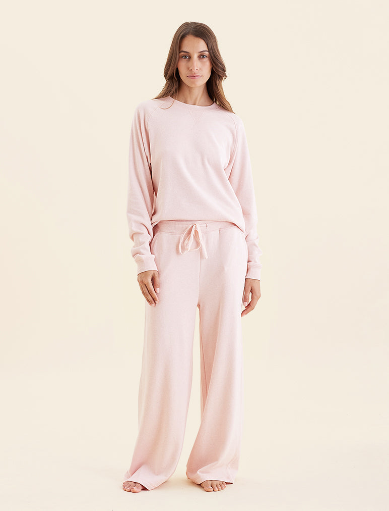 So Soft Fleecy Pullover & Straight Leg Loungepant