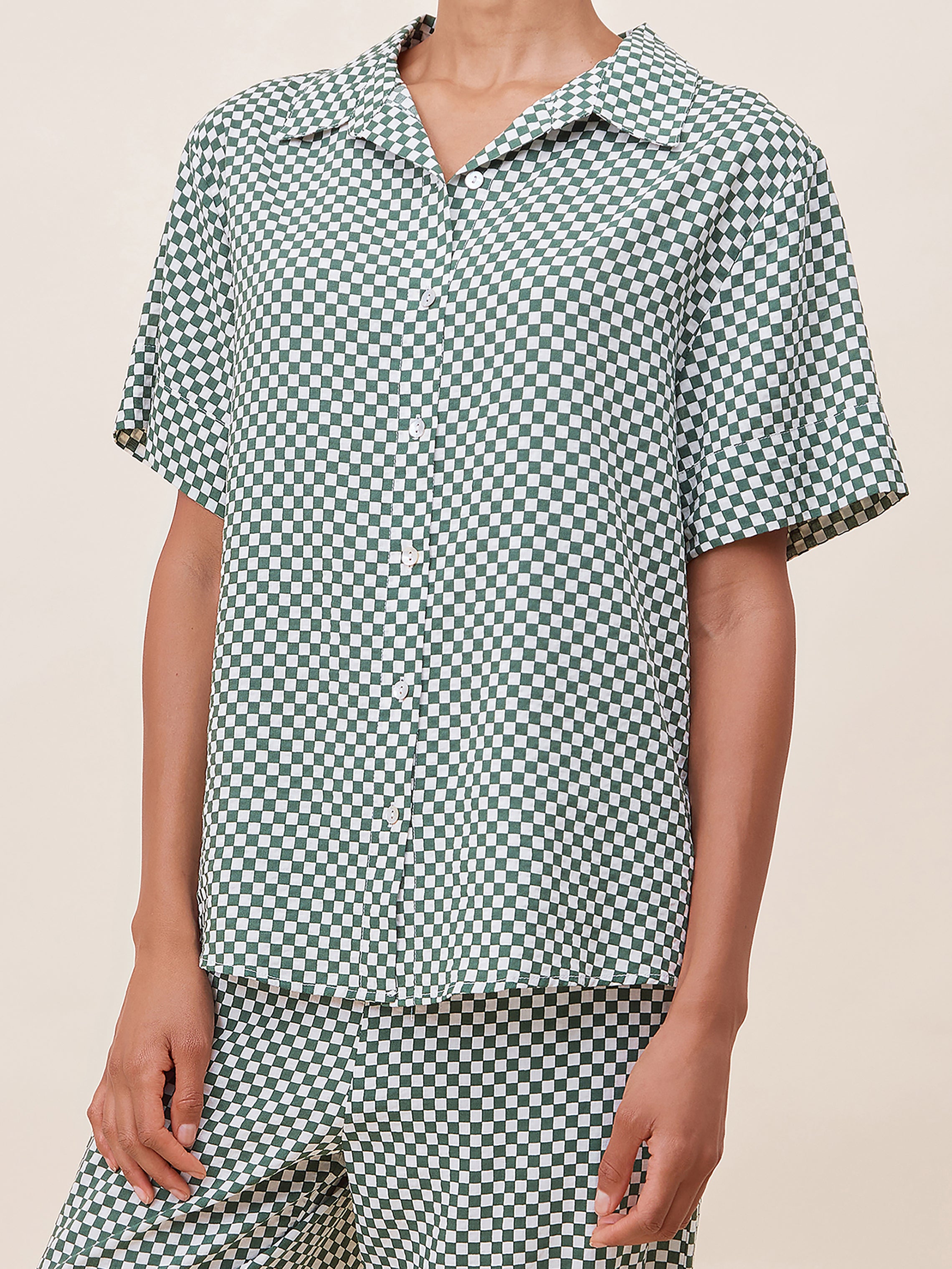 Anais Short Sleeve Full Length PJs