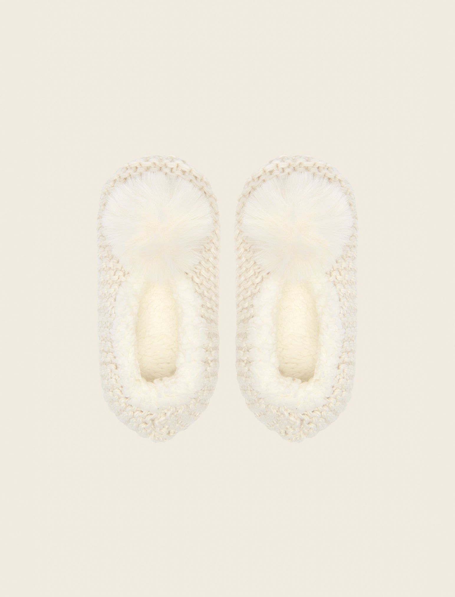 Cozy Cable Slipper Socks