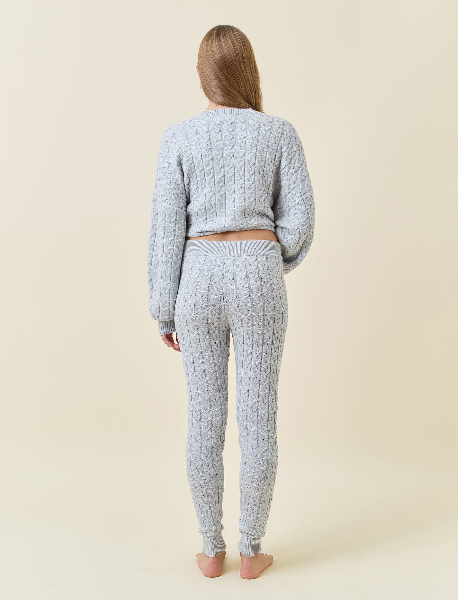 Cosy Cable Cotton Cashmere Legging