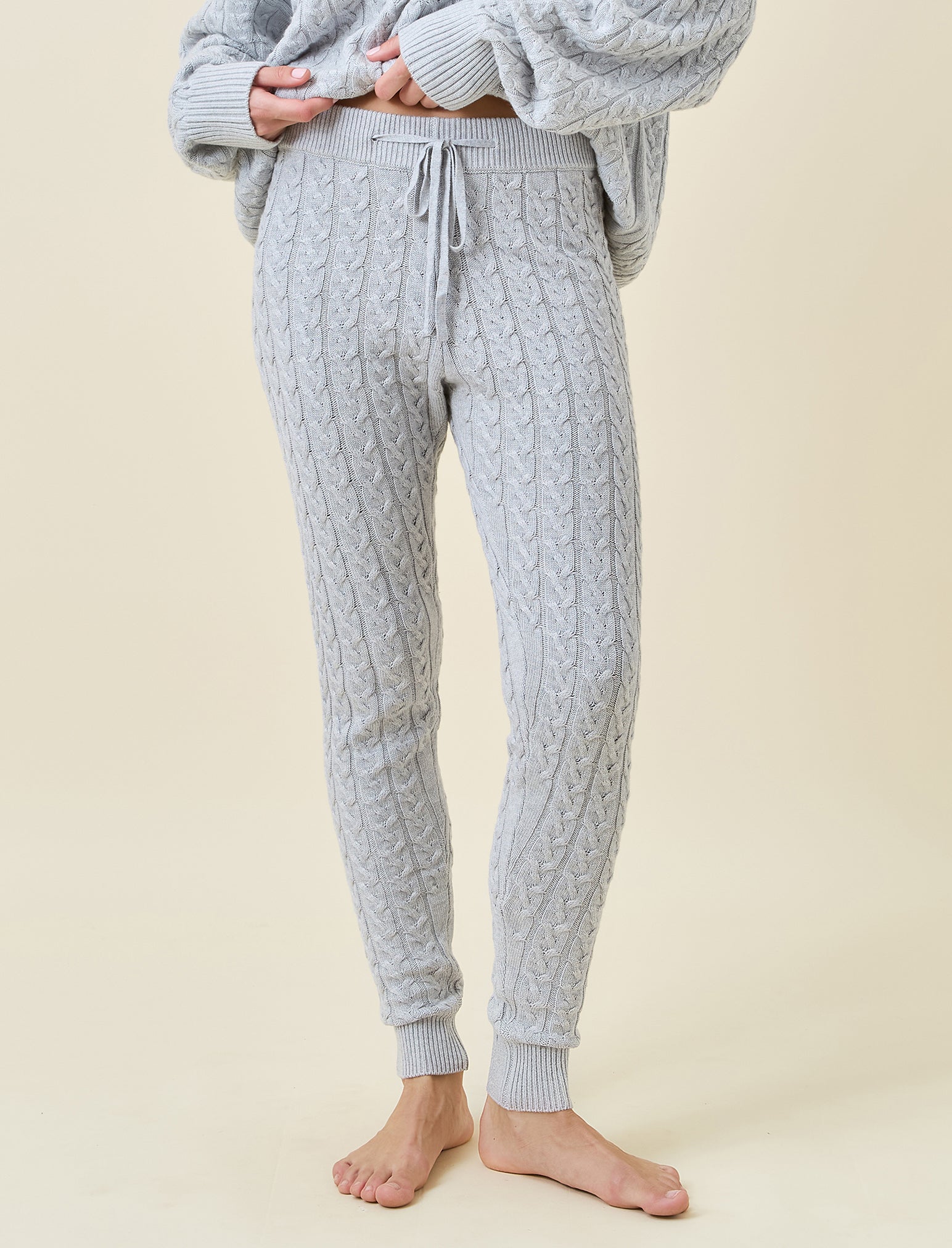 Cosy Cable Cotton Cashmere Legging