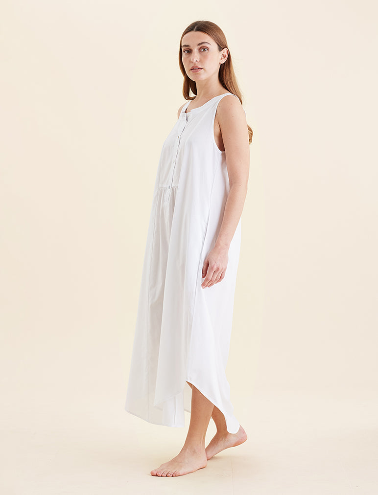 Madison Panel Front Maxi Nightgown