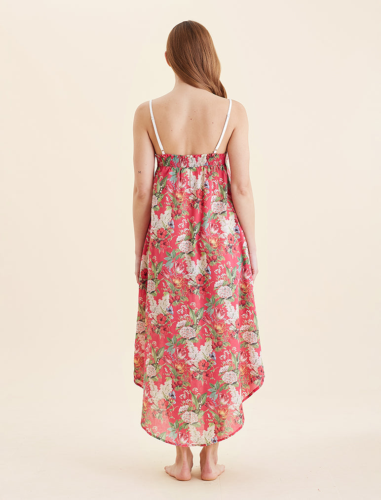 Clara Lace Front Maxi Nightie