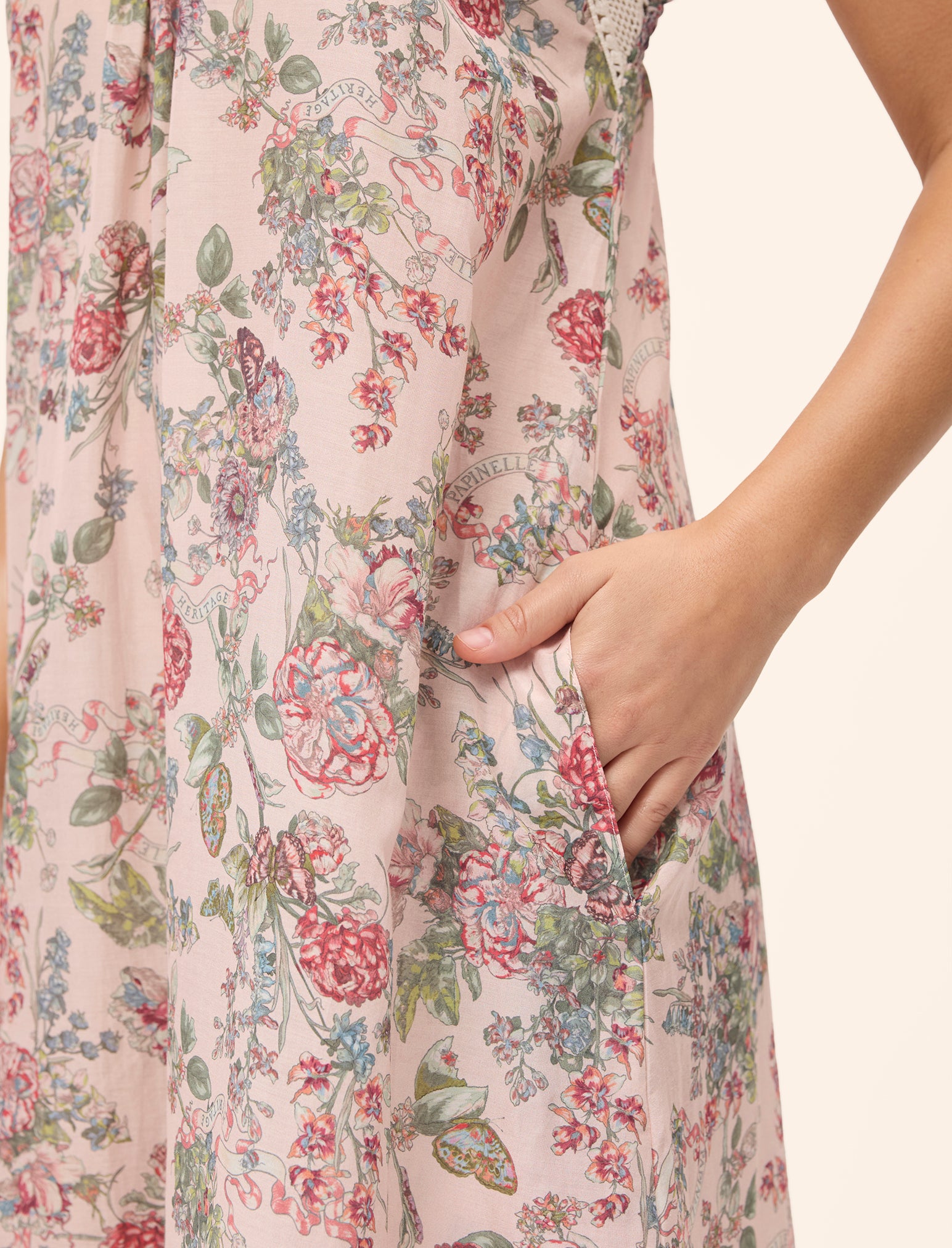 Layla Lace Front Maxi Nightgown