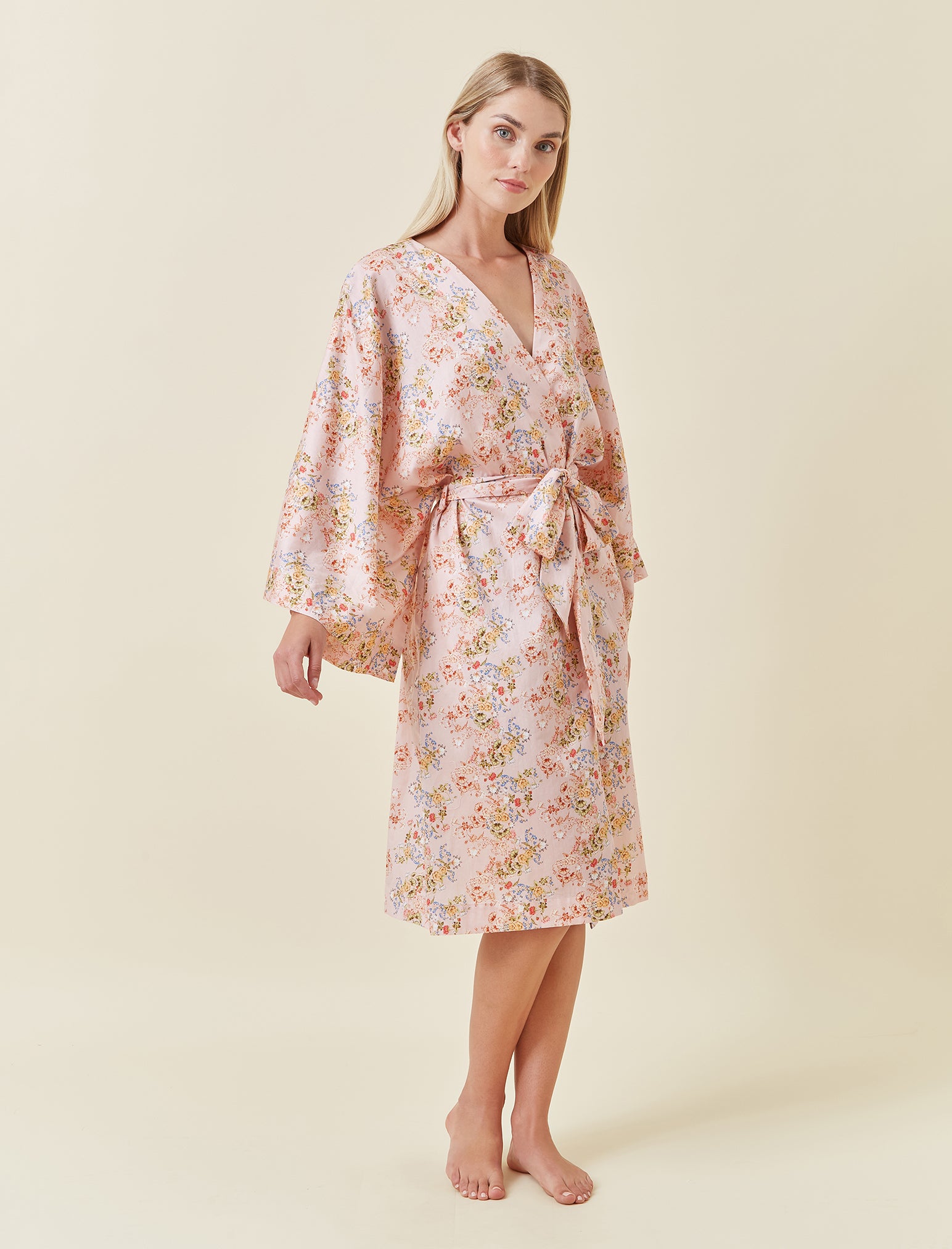 Molly Kimono Midi Robe