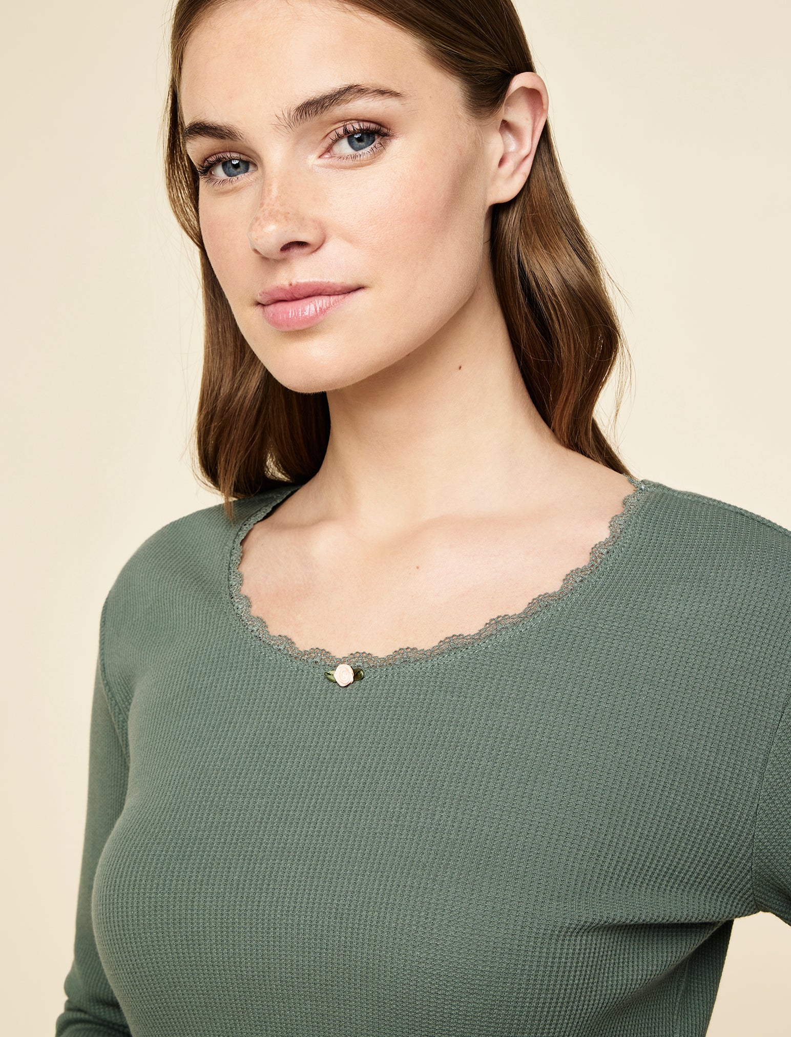 Claire Soft Cotton Waffle PJ Set