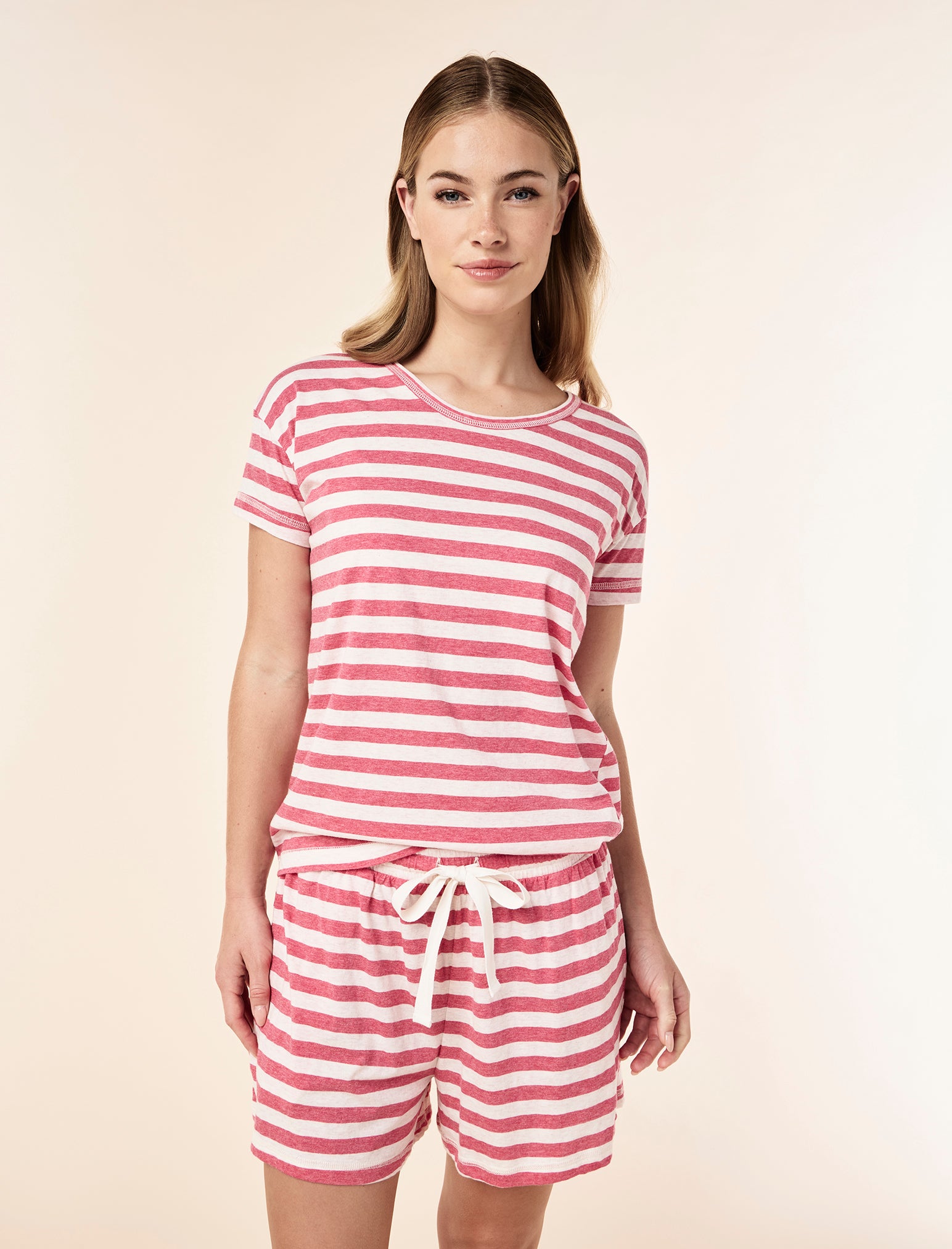 Jada Organic Cotton Knit Boxer PJ Set