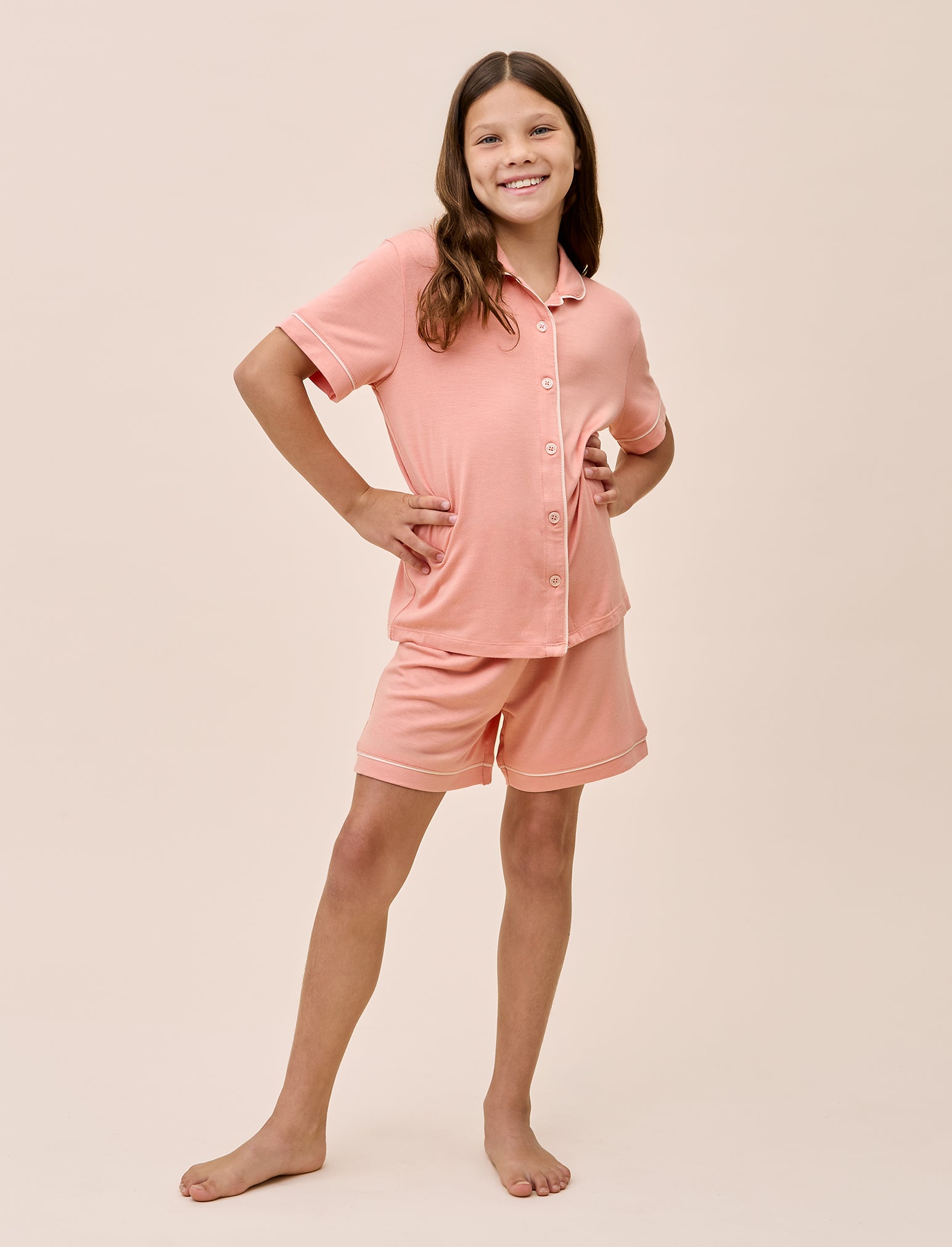Molly Sims Kids Modal Boxer PJ Set