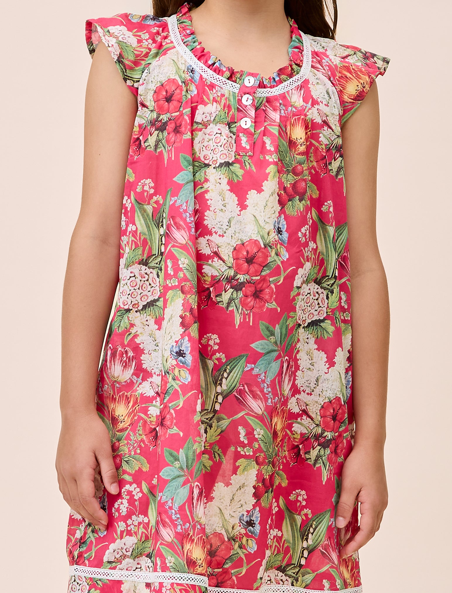 Clara Girls Flutter Nightgown