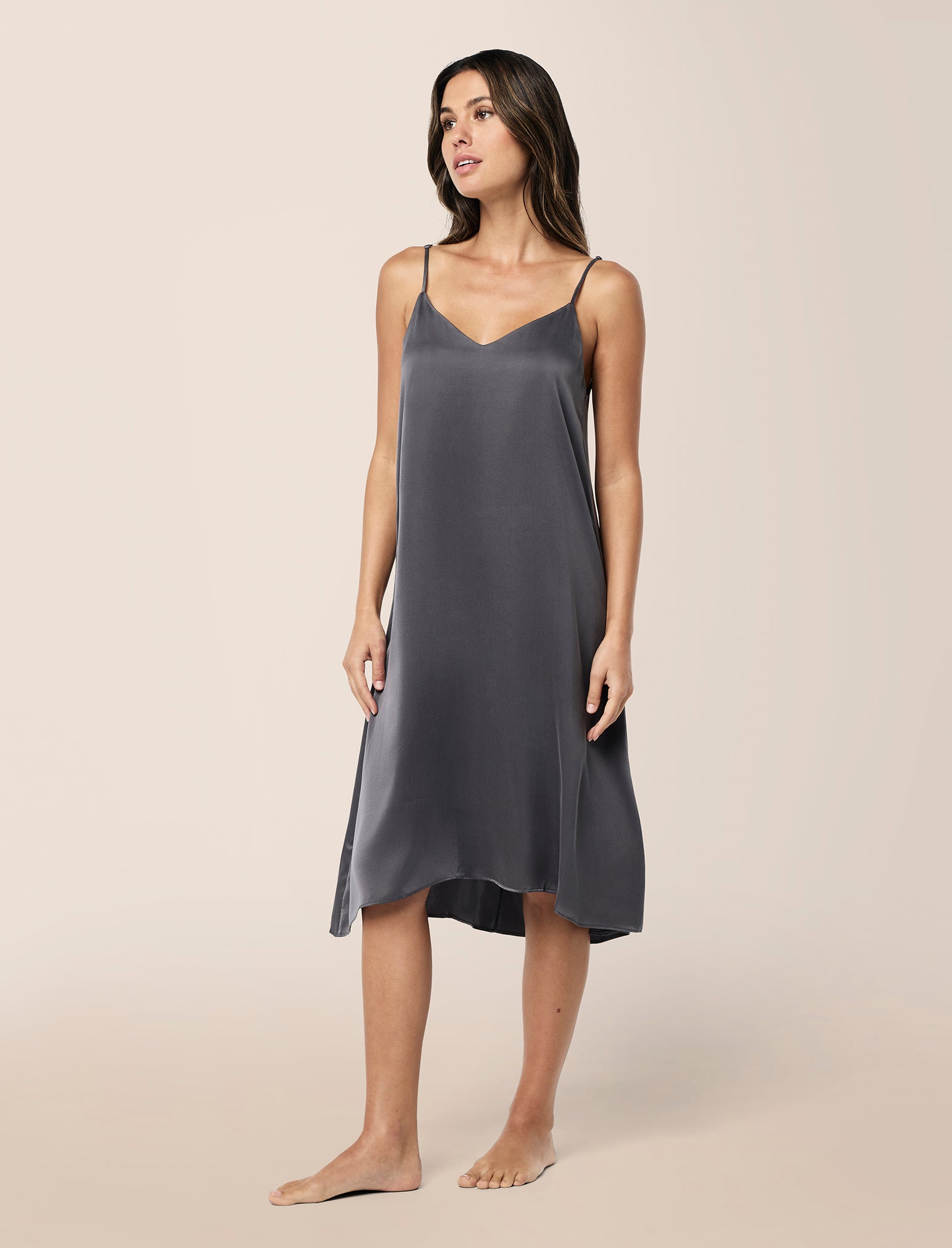 Audrey Washable Silk Slip Nightgown
