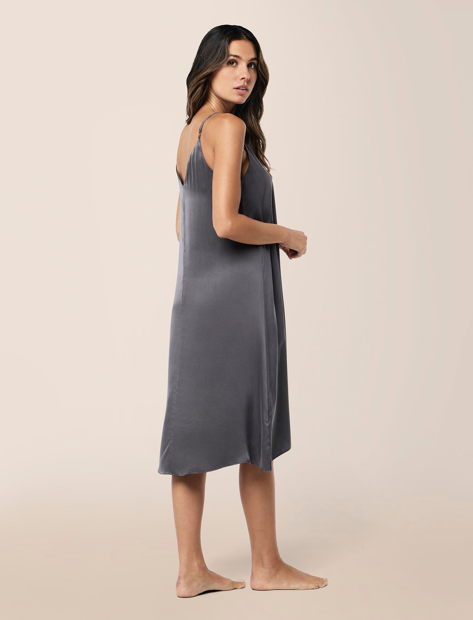 Audrey Washable Silk Slip Nightgown
