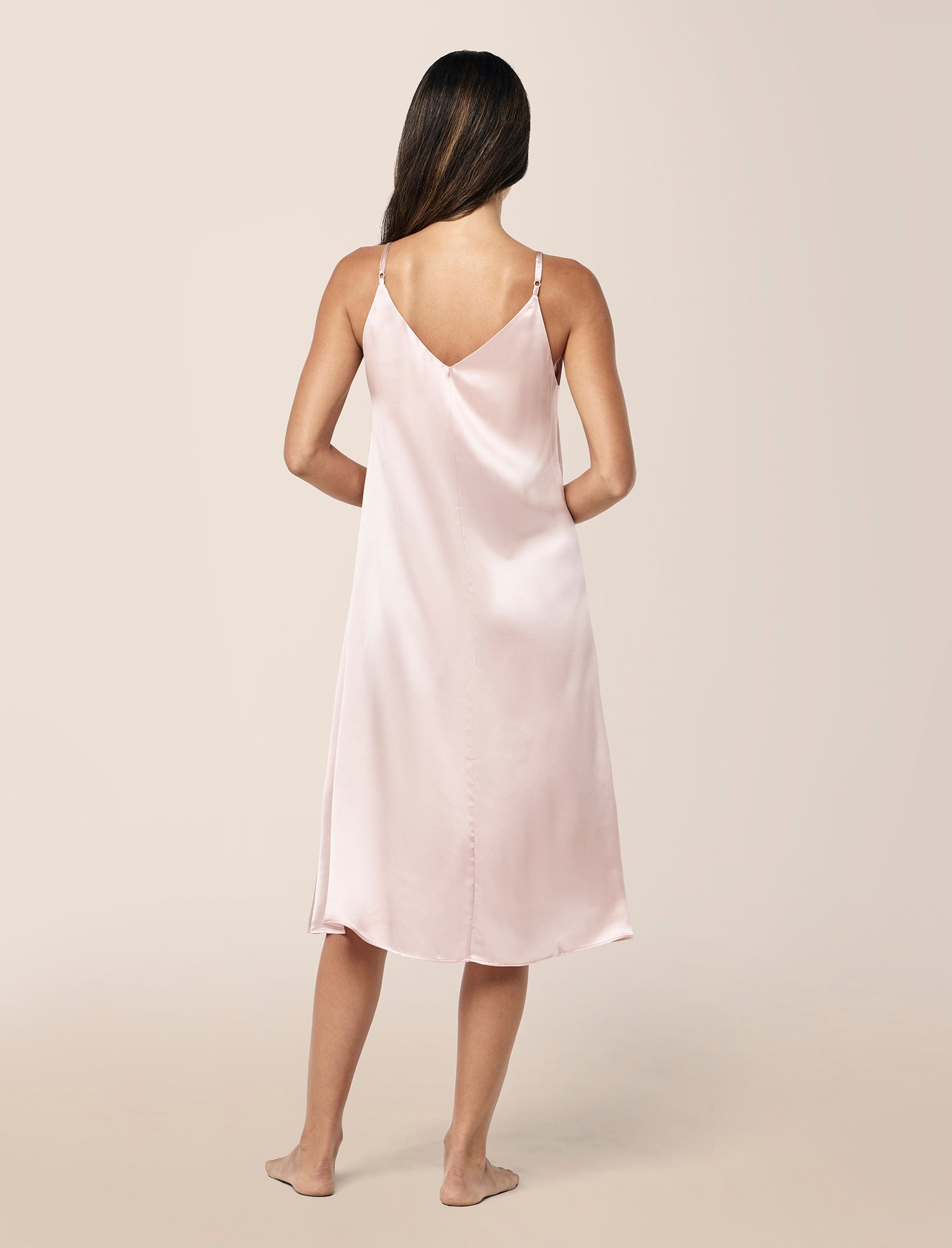Audrey Washable Silk Slip Nightgown