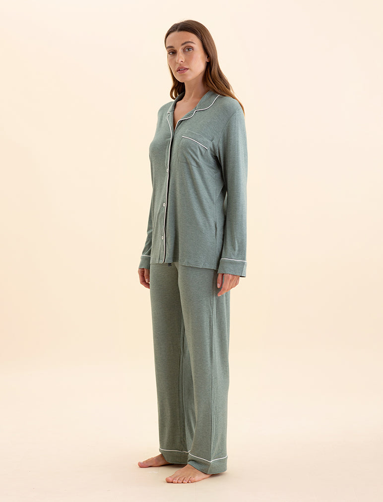 Kate Modal Soft Full Length PJ Set
