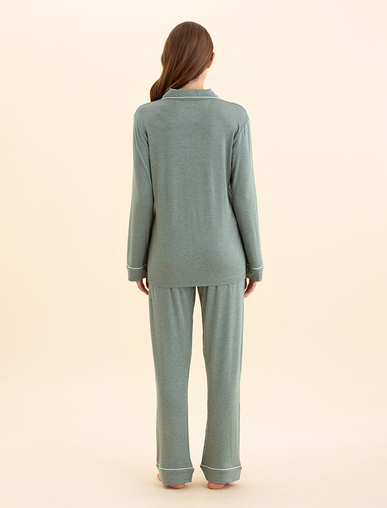 Kate Modal Soft Full Length PJ Set