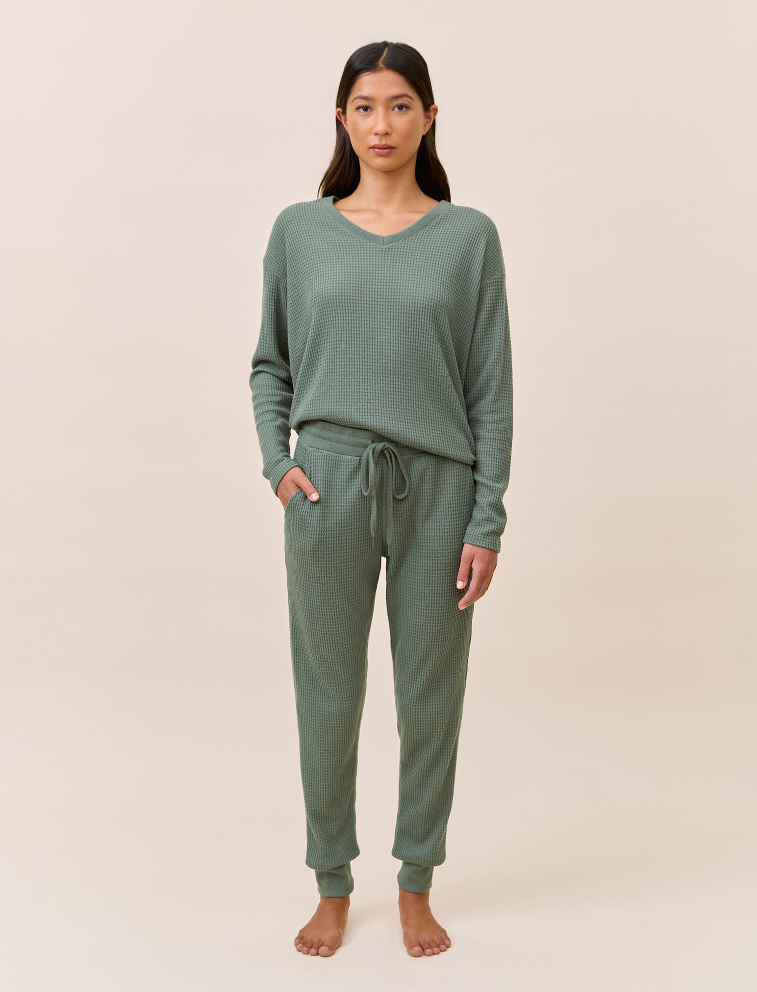 Super Soft Waffle Jogger