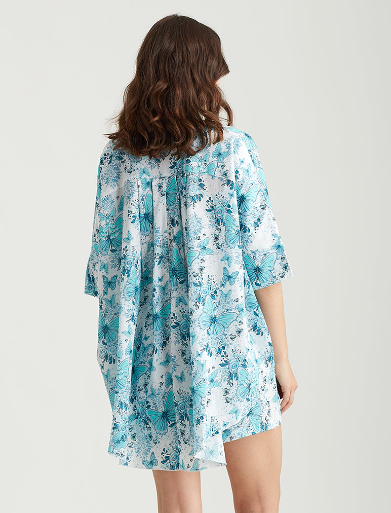 Megan Hess Butterfly Flowy PJ Shirt