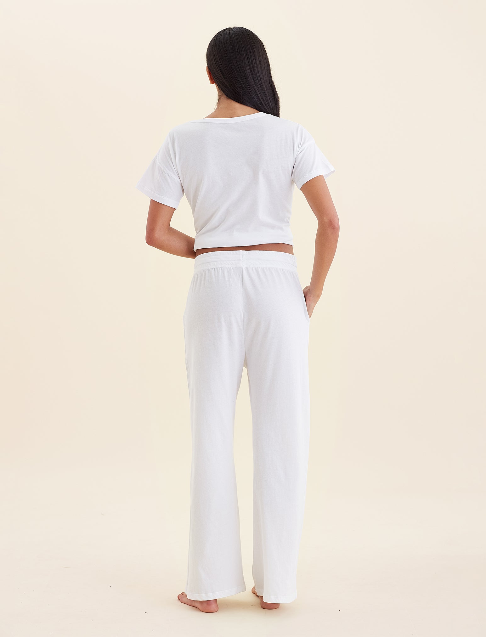 Jada Organic Cotton Wide Leg Pant