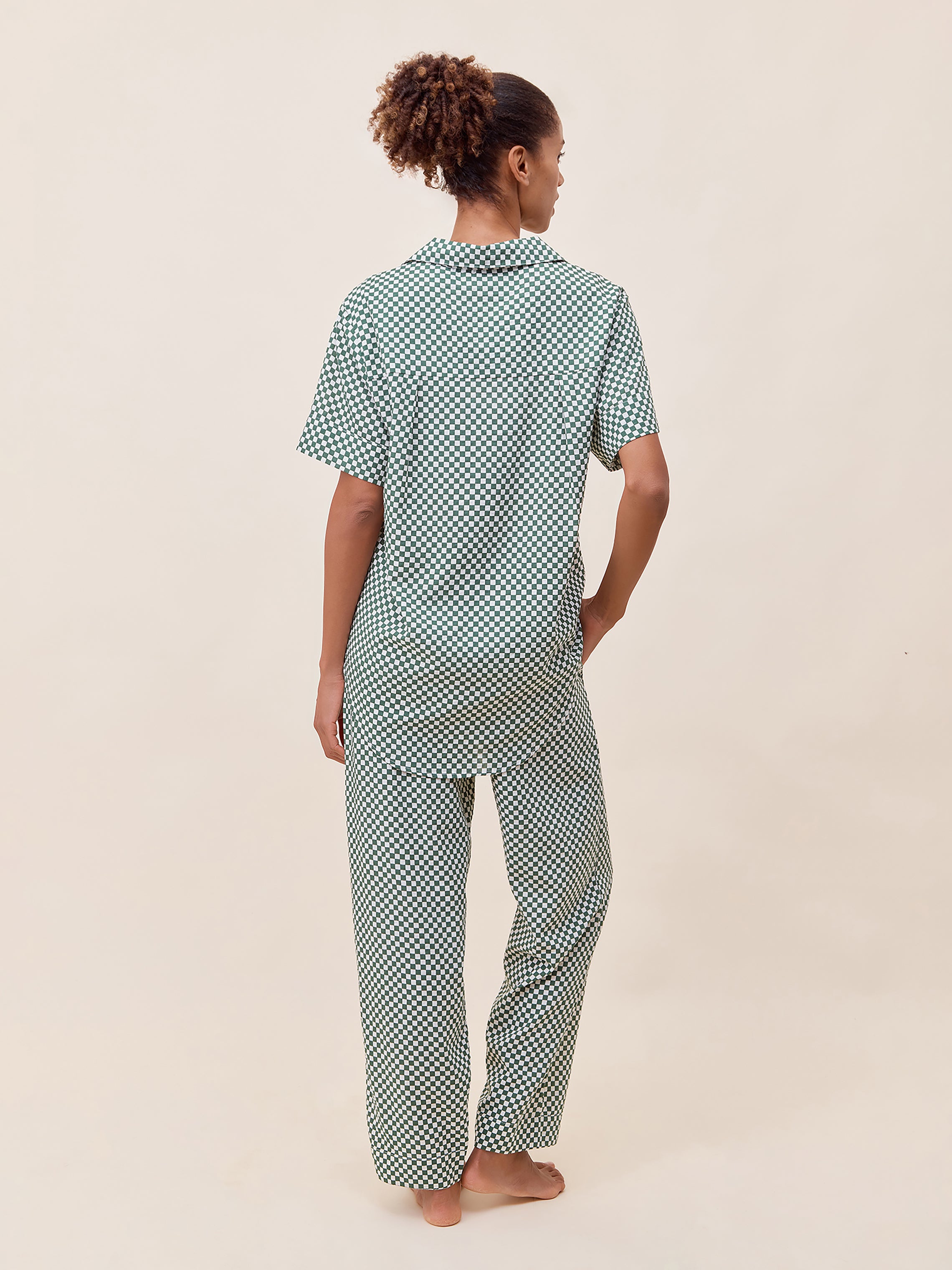 Anais Short Sleeve Full Length PJs