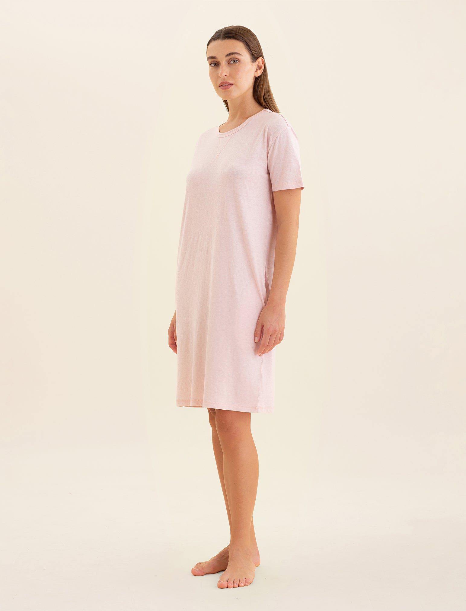 Jada Organic Cotton Knit Midi Nightgowns