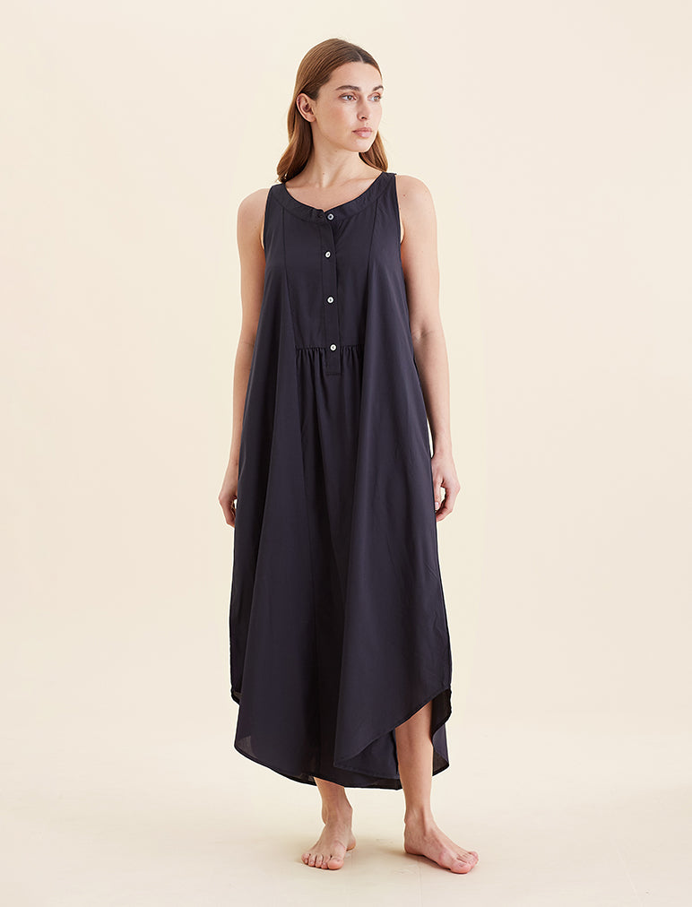 Madison Panel Front Maxi Nightgown