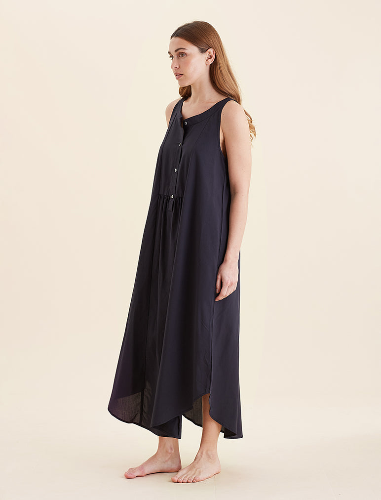 Madison Panel Front Maxi Nightgown