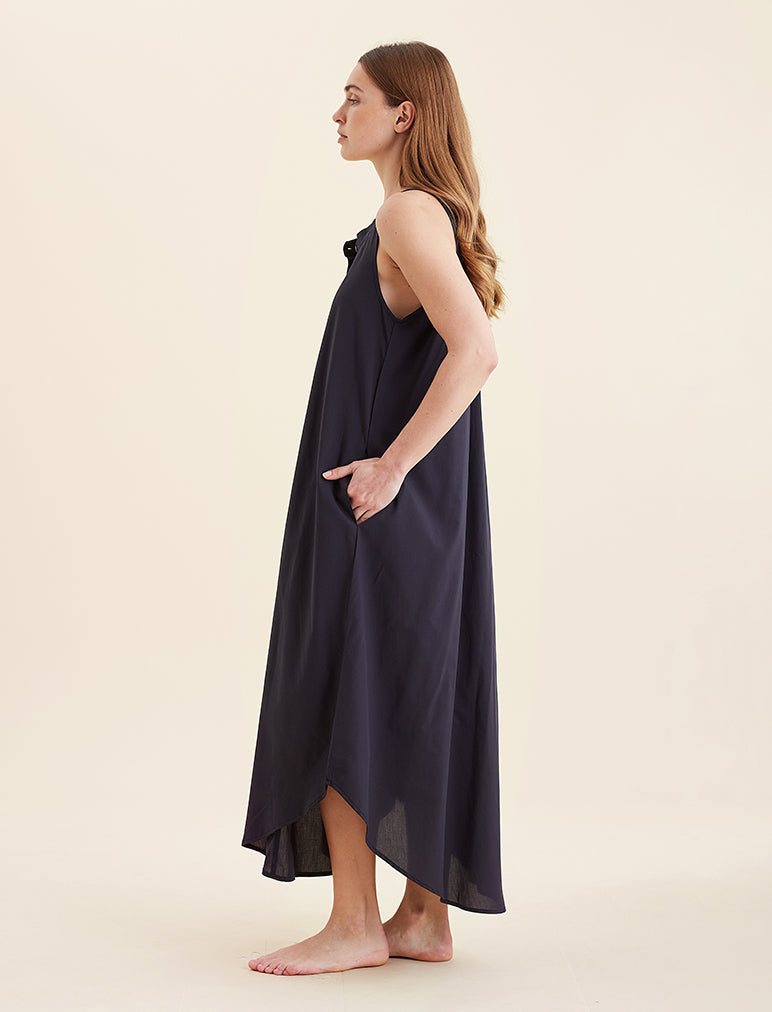 Madison Panel Front Maxi Nightgown