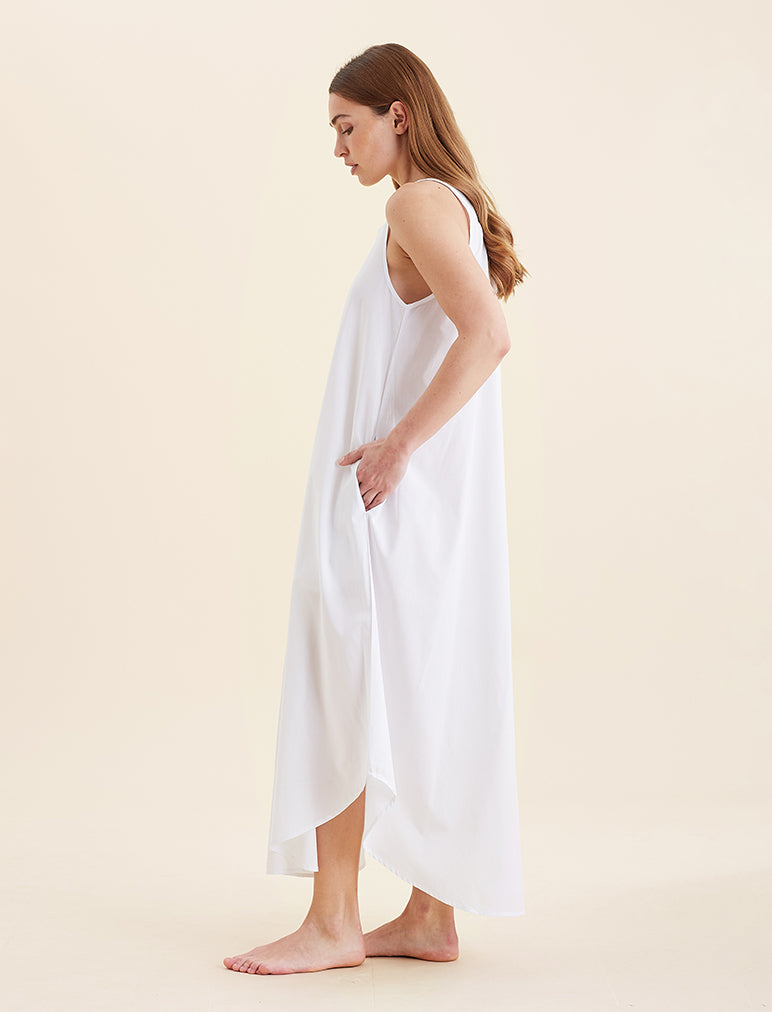 Madison Panel Front Maxi Nightgown