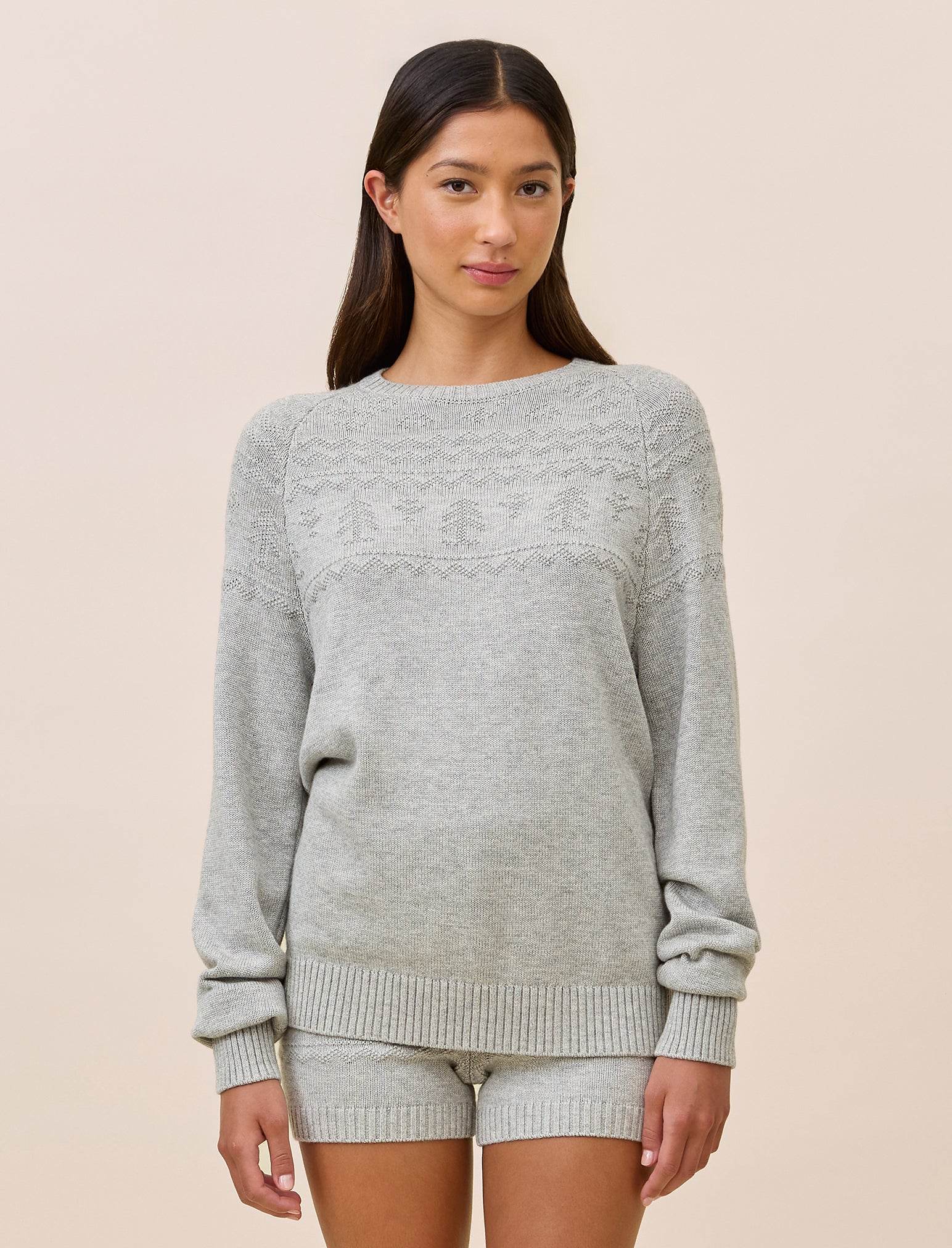 Fairisle Long Sleeve Knit Jumper