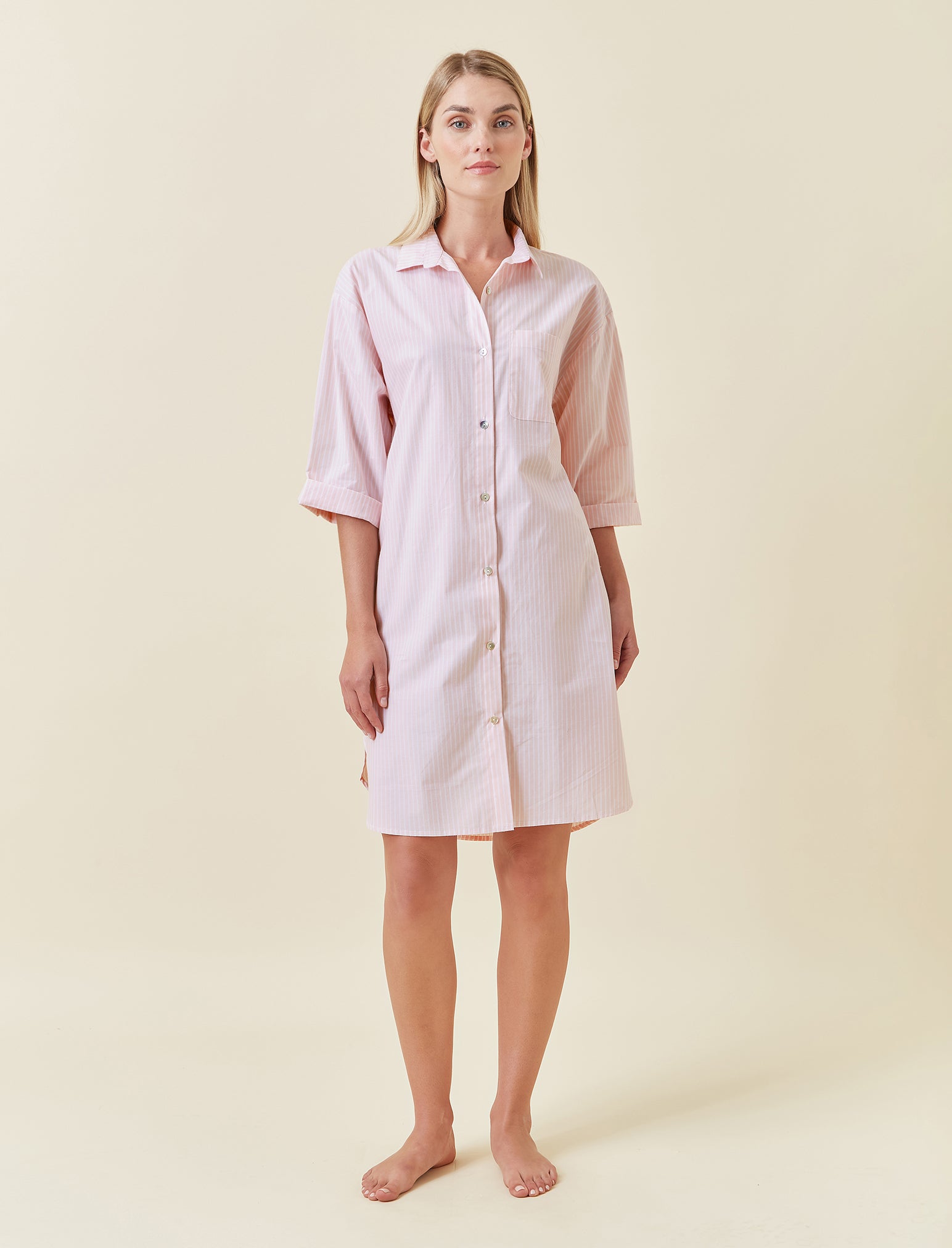 French Stripe Nightshirt