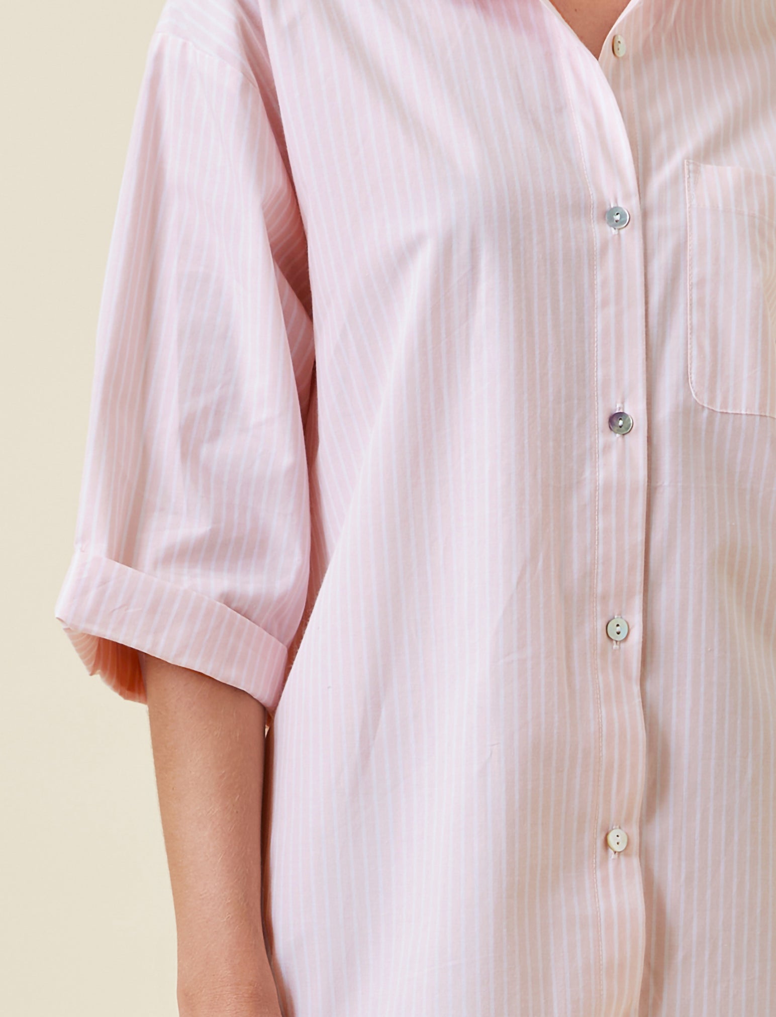 French Stripe Nightshirt
