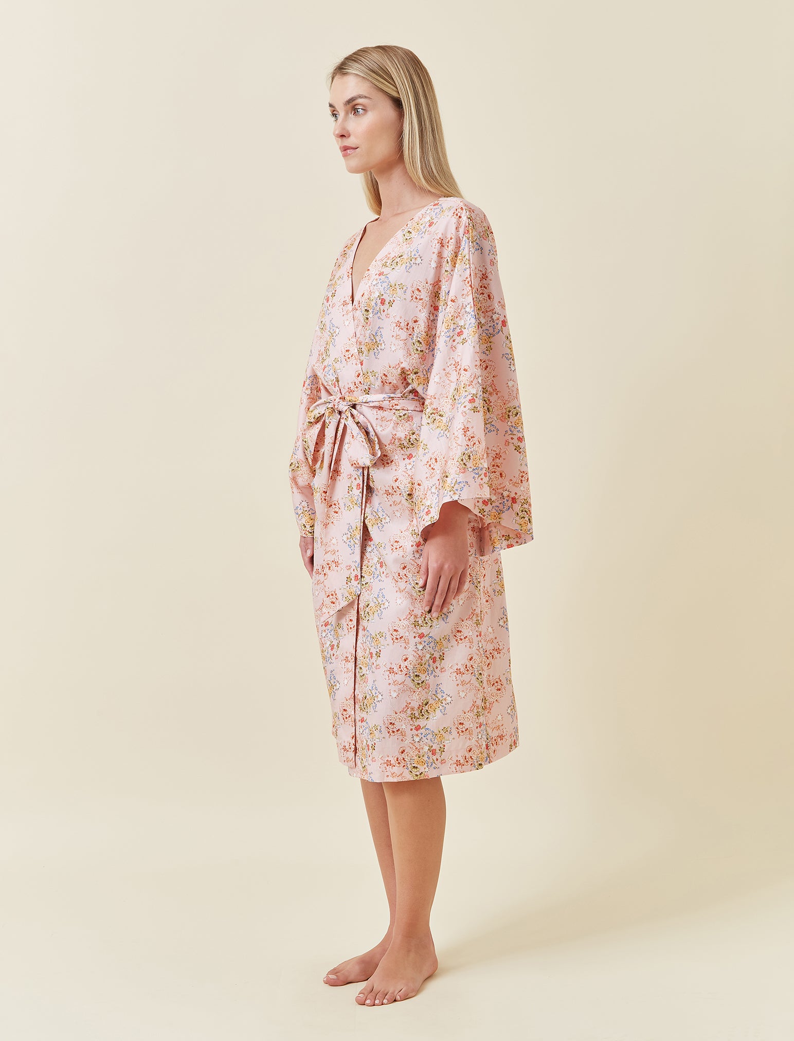 Molly Kimono Midi Robe