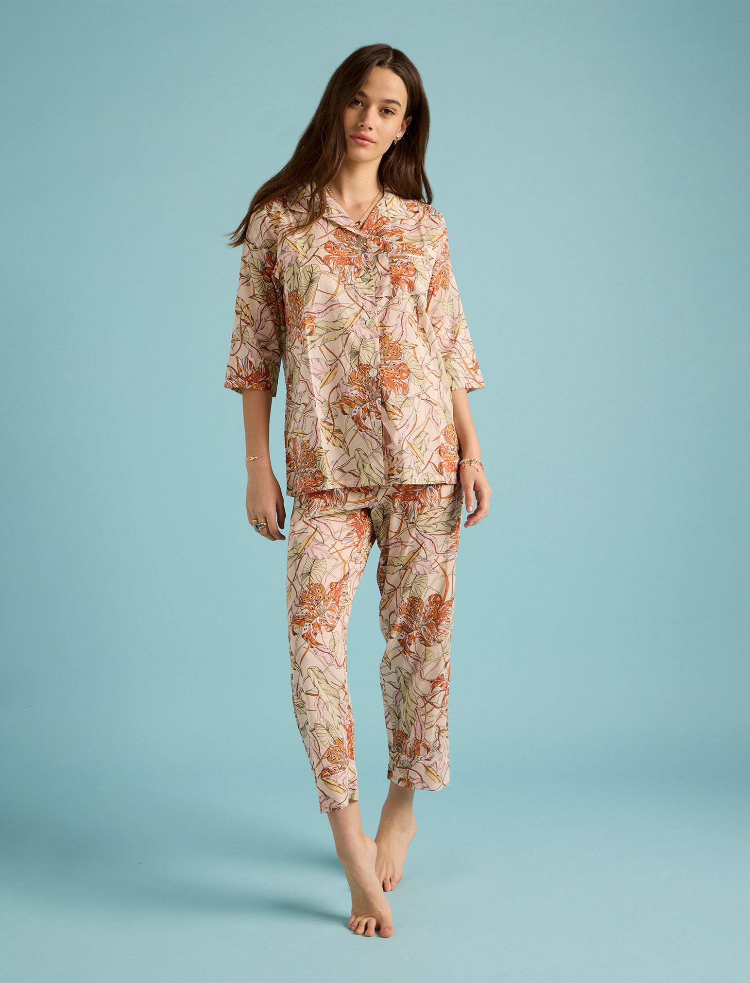 Karen Walker Lilies Crop PJ