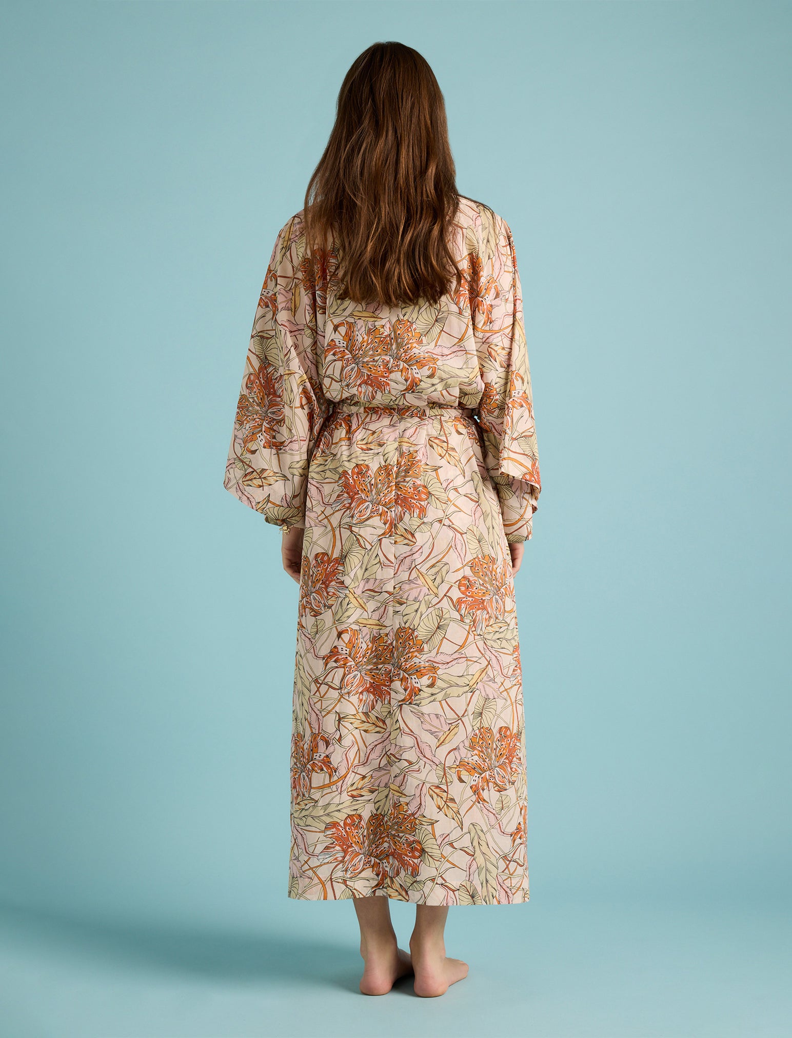 Karen Walker Lilies Maxi Robe