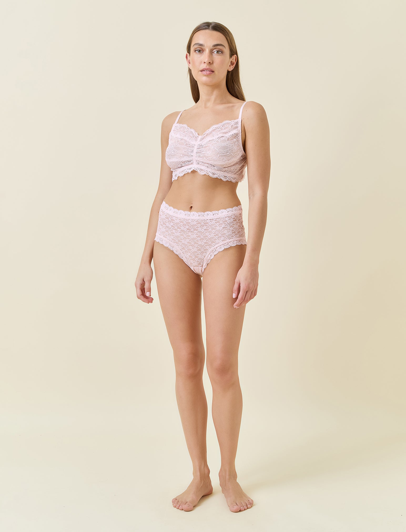 Lulu Lace High Rise Pantie