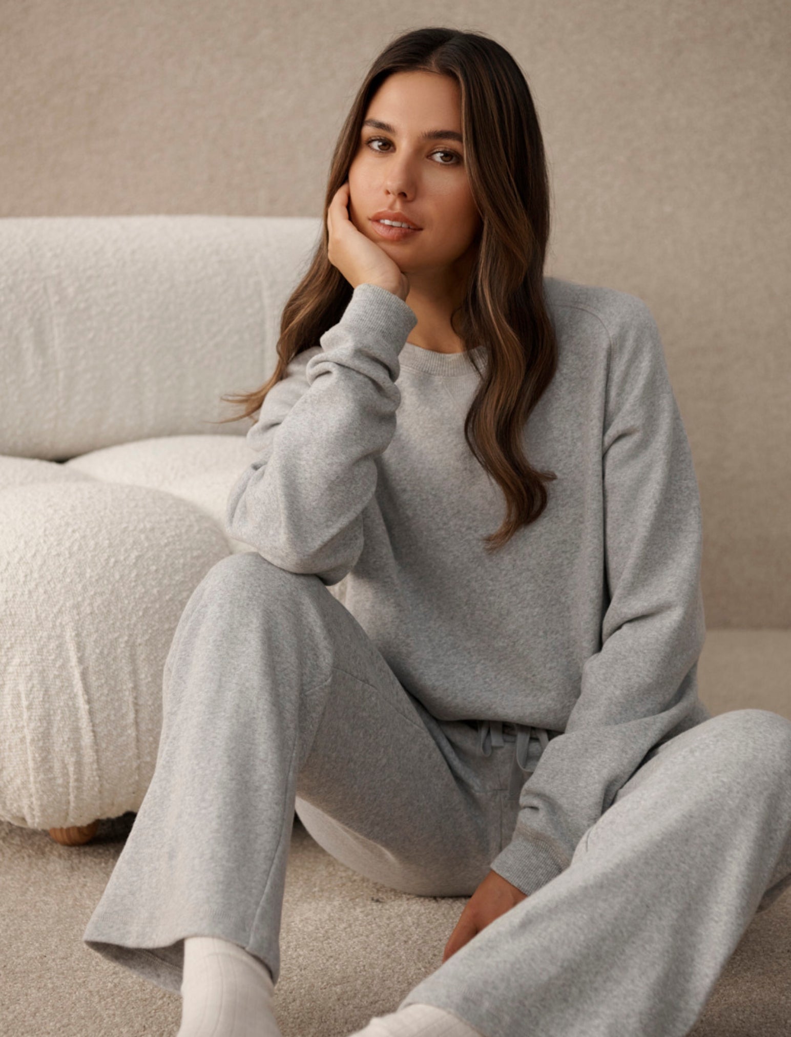 So Soft Fleecy Pullover & Loungepant Set